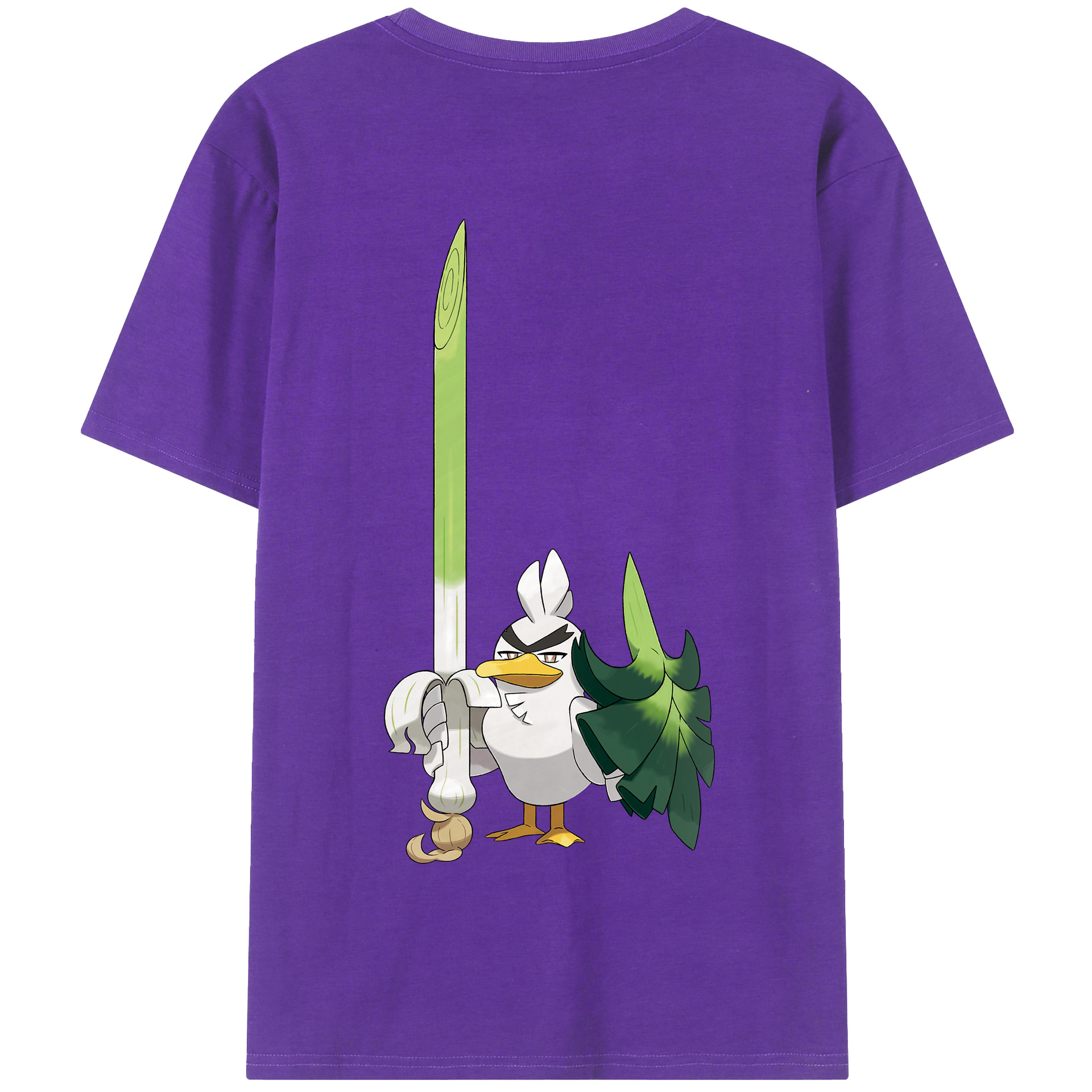 （画像用） ポケットモンスター Pokémon 綿100％半袖Tシャツ（背面プリント）