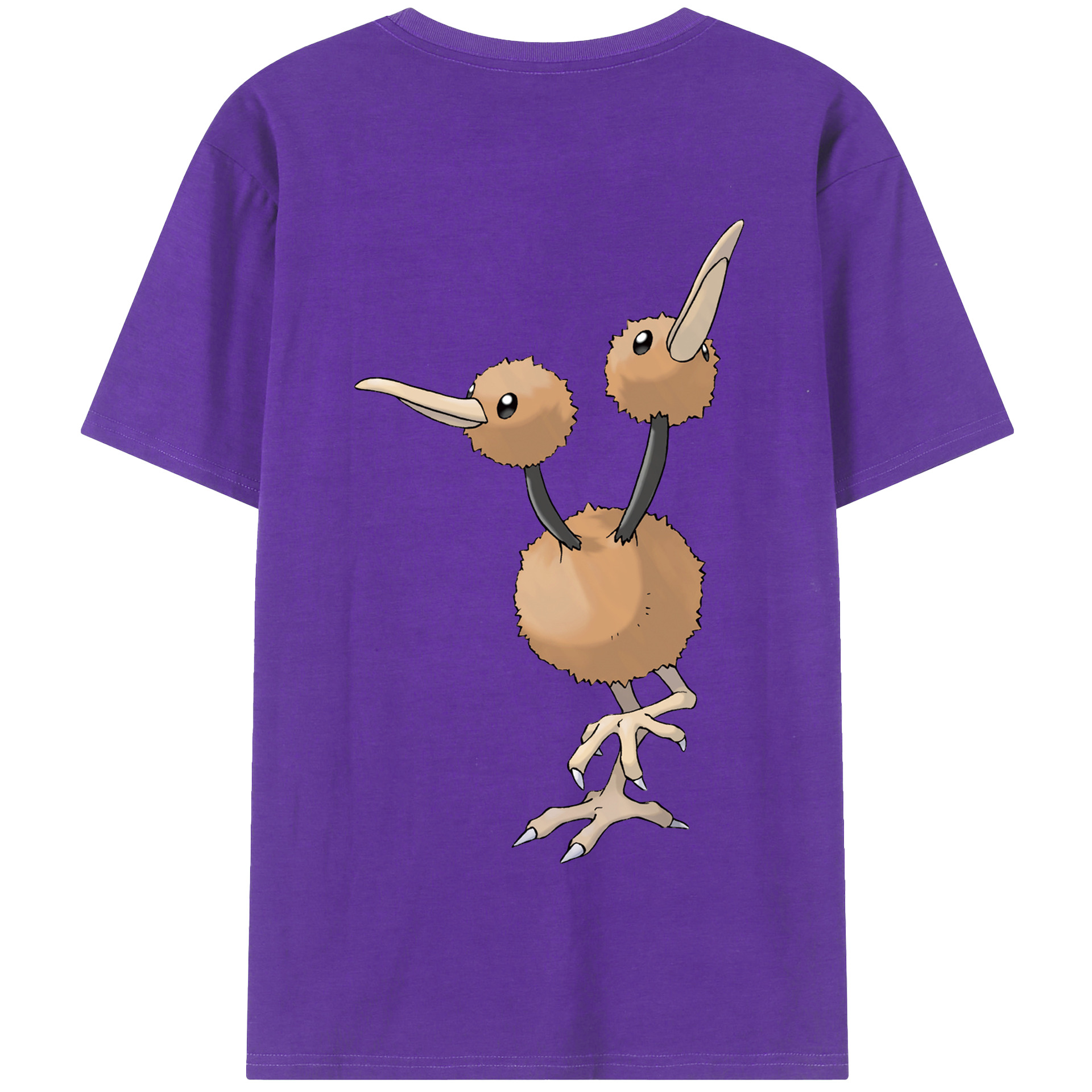 （画像用） ポケットモンスター Pokémon 綿100％半袖Tシャツ（背面プリント）