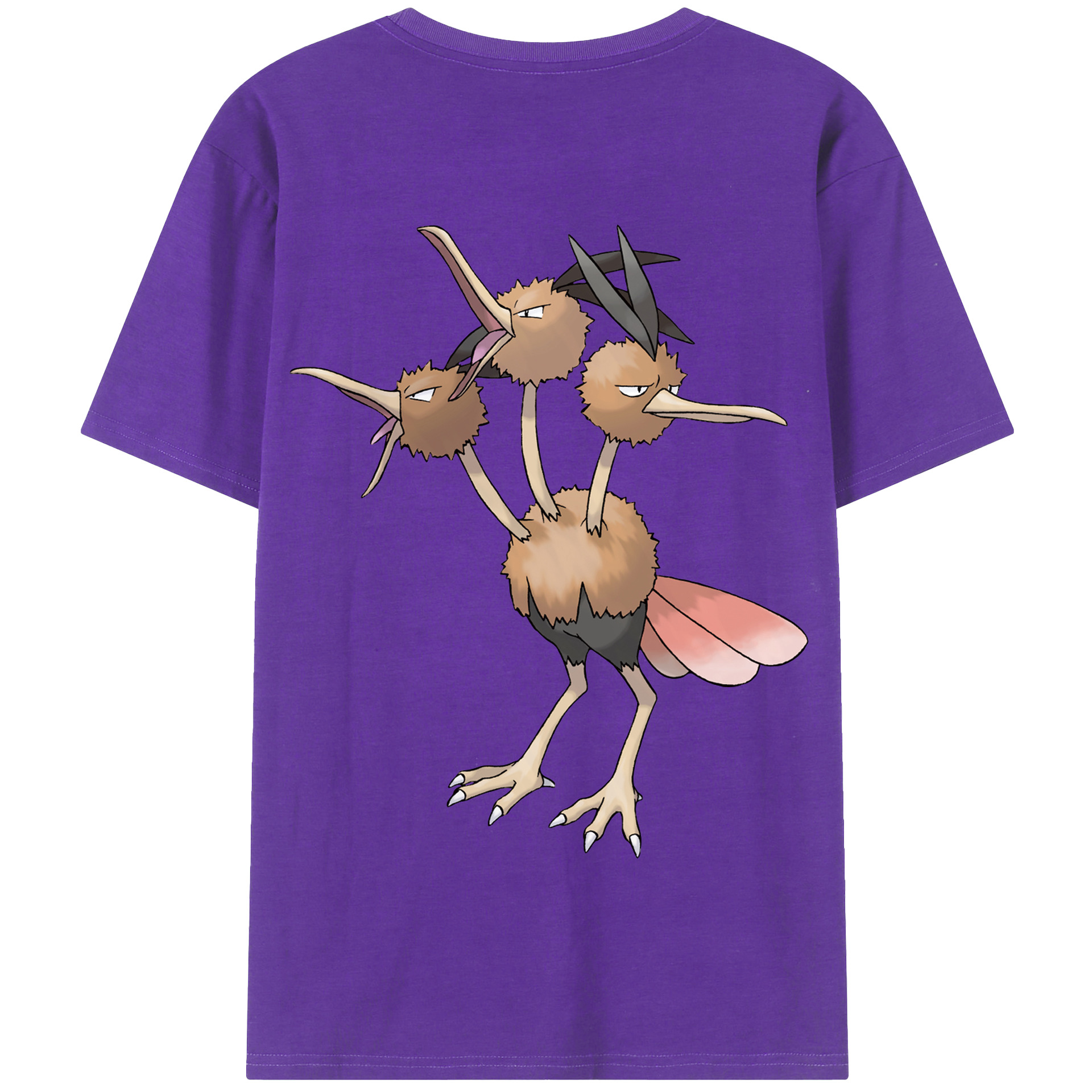 （画像用） ポケットモンスター Pokémon 綿100％半袖Tシャツ（背面プリント）