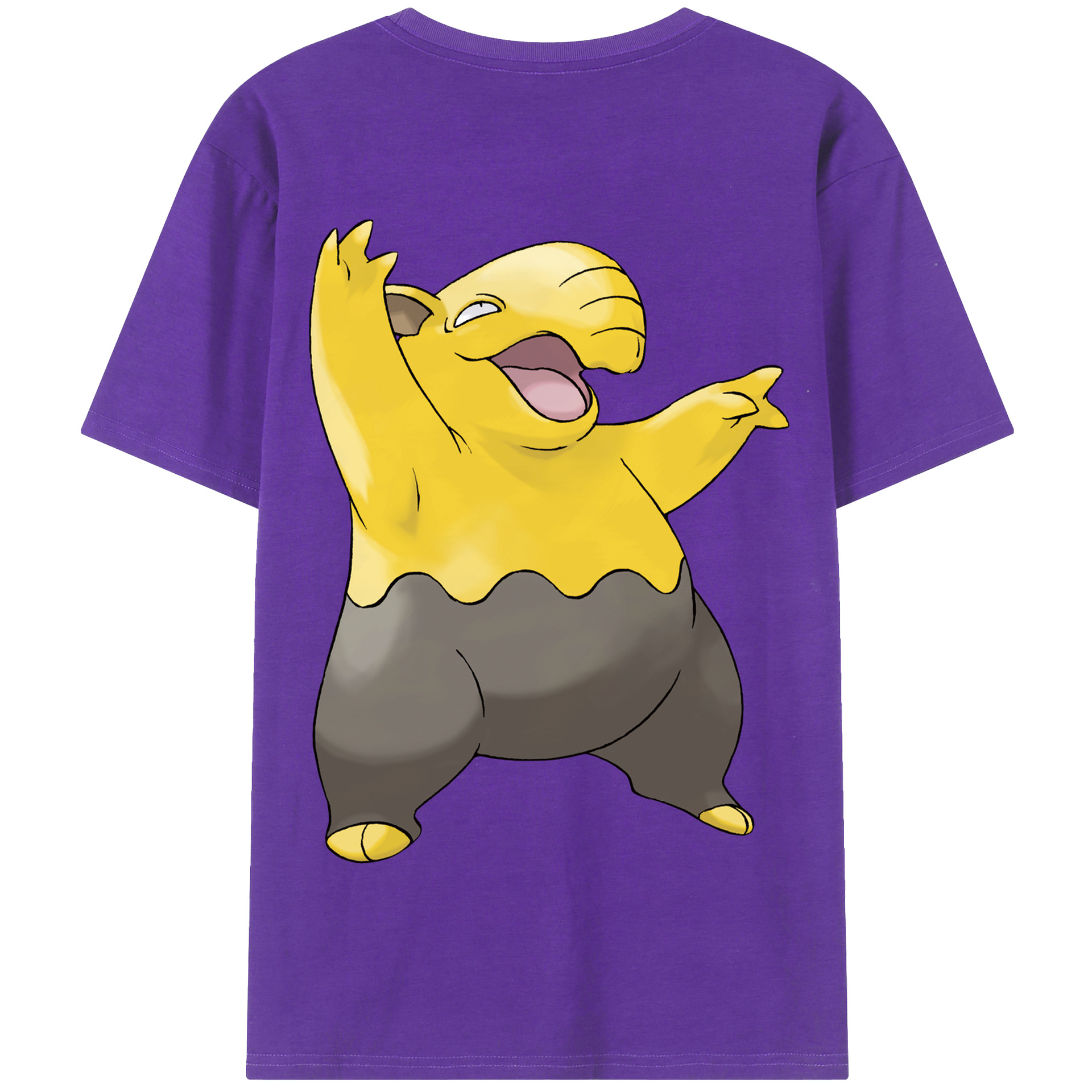 （画像用） ポケットモンスター Pokémon 綿100％半袖Tシャツ（背面プリント）