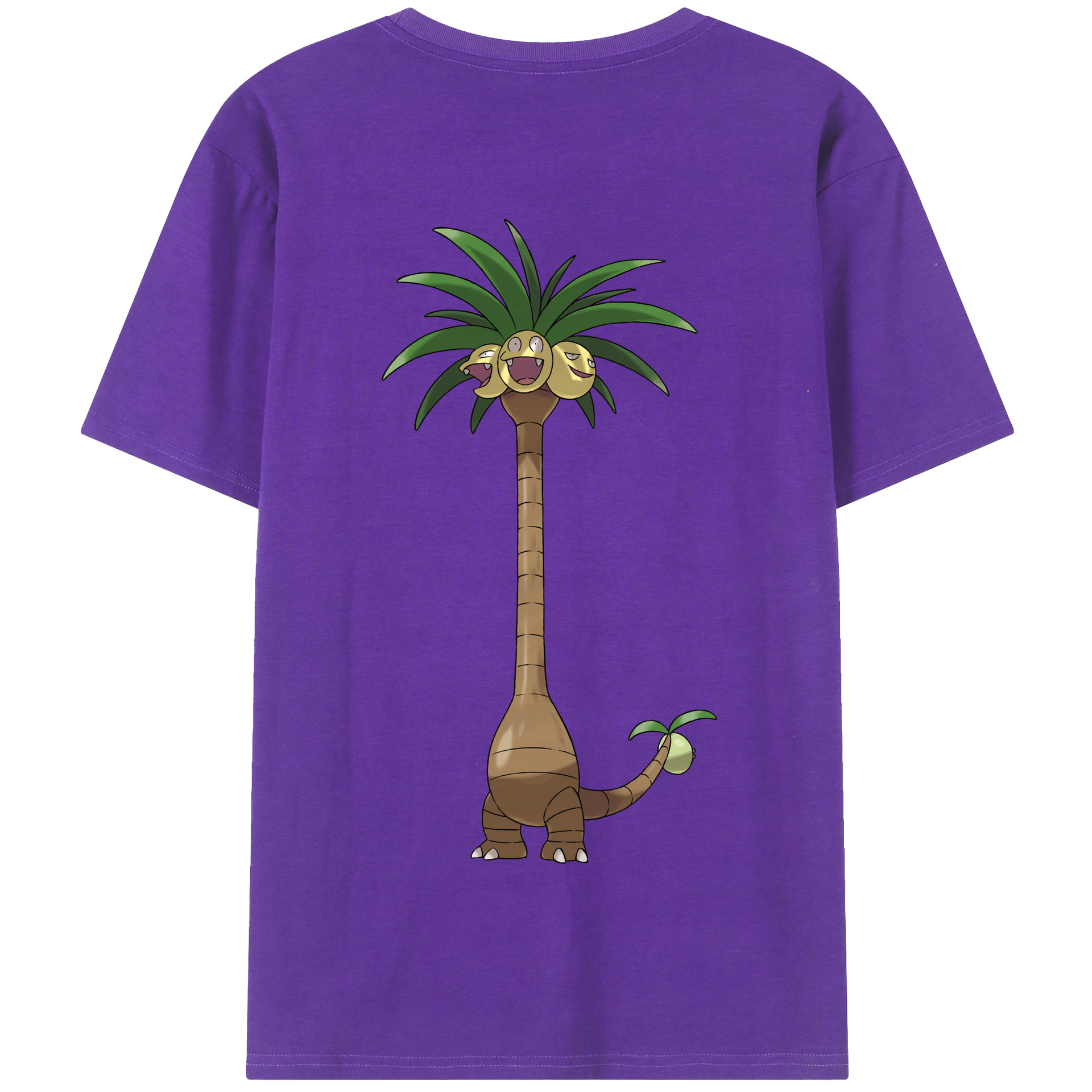 （画像用） ポケットモンスター Pokémon 綿100％半袖Tシャツ（背面プリント）