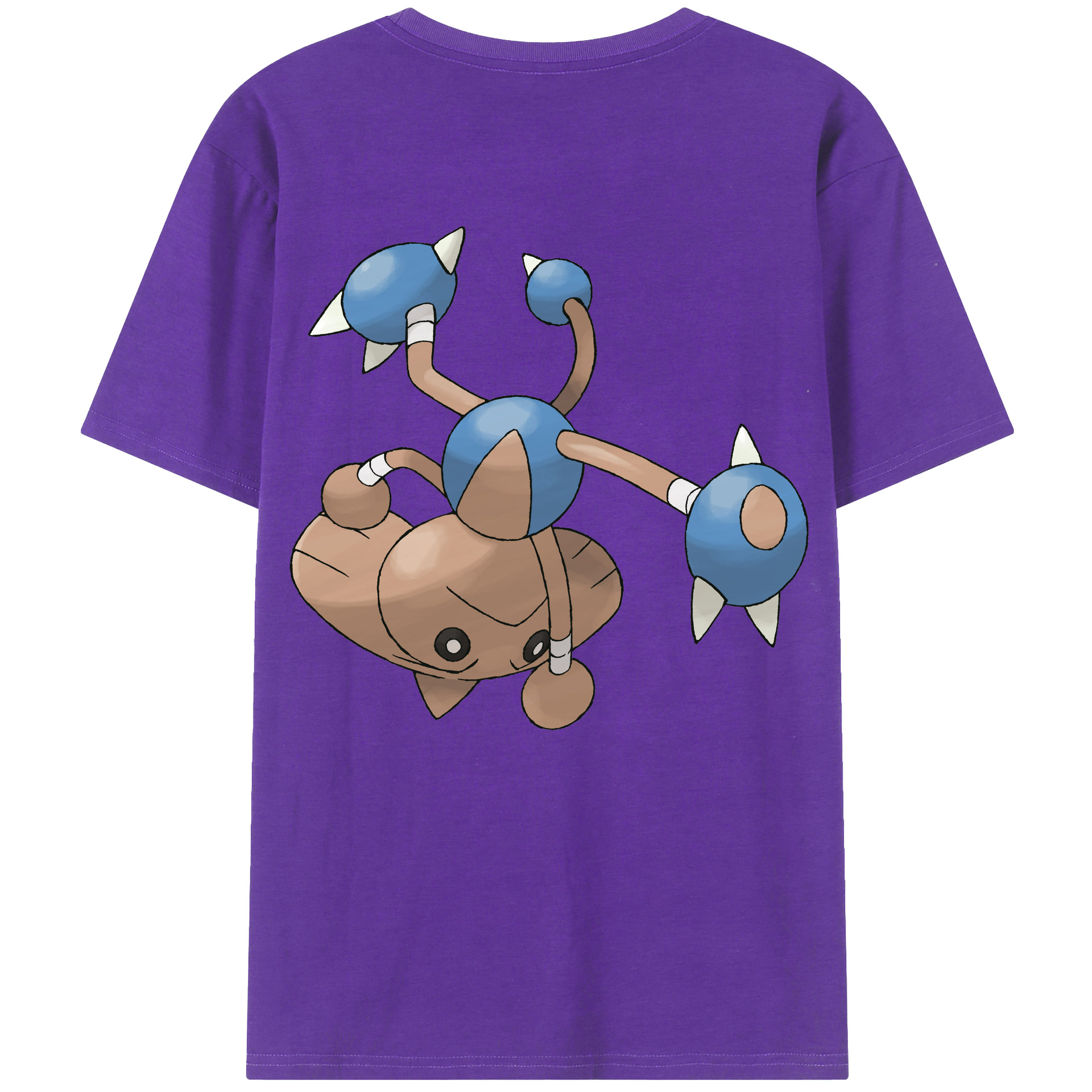 （画像用） ポケットモンスター Pokémon 綿100％半袖Tシャツ（背面プリント）