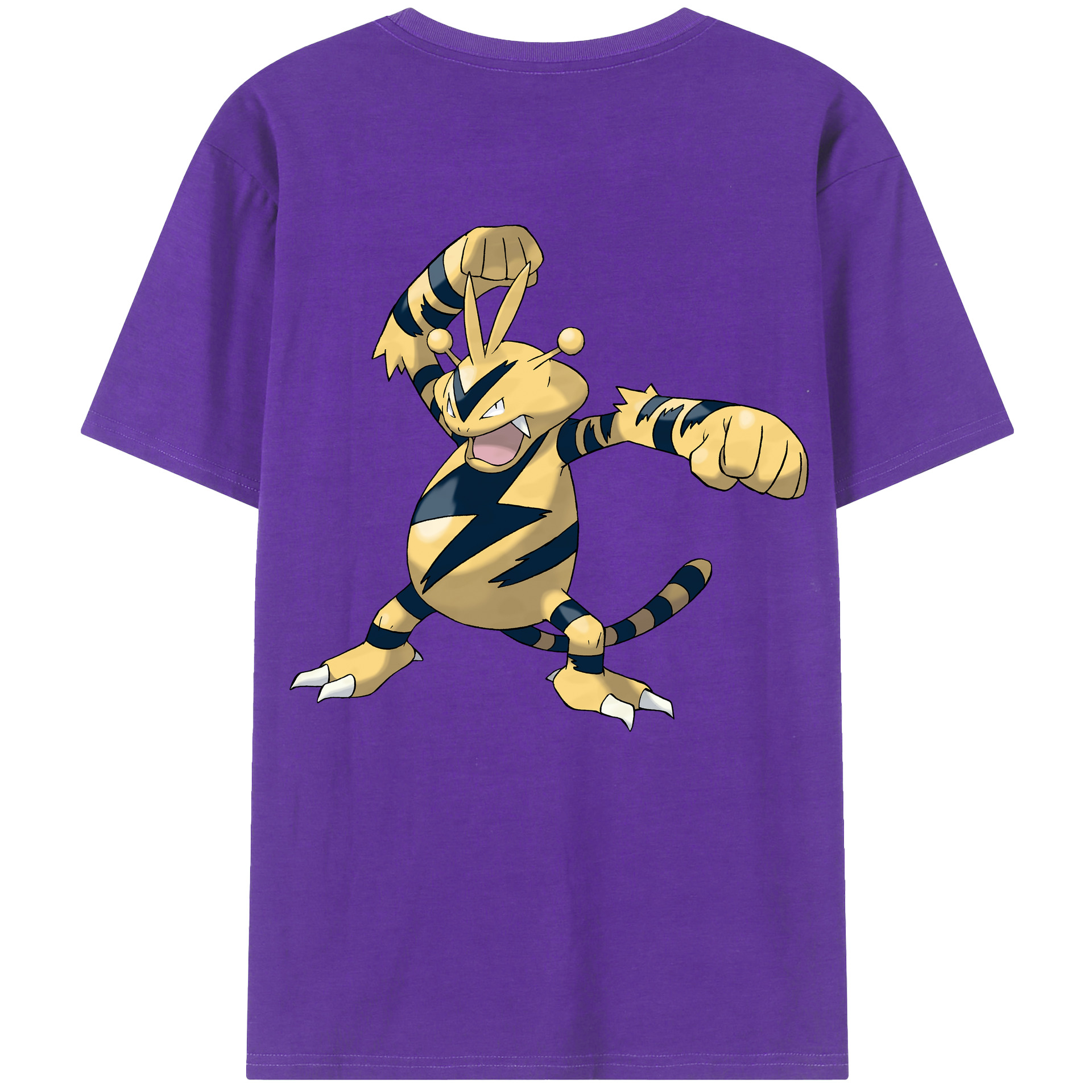 （画像用） ポケットモンスター Pokémon 綿100％半袖Tシャツ（背面プリント）