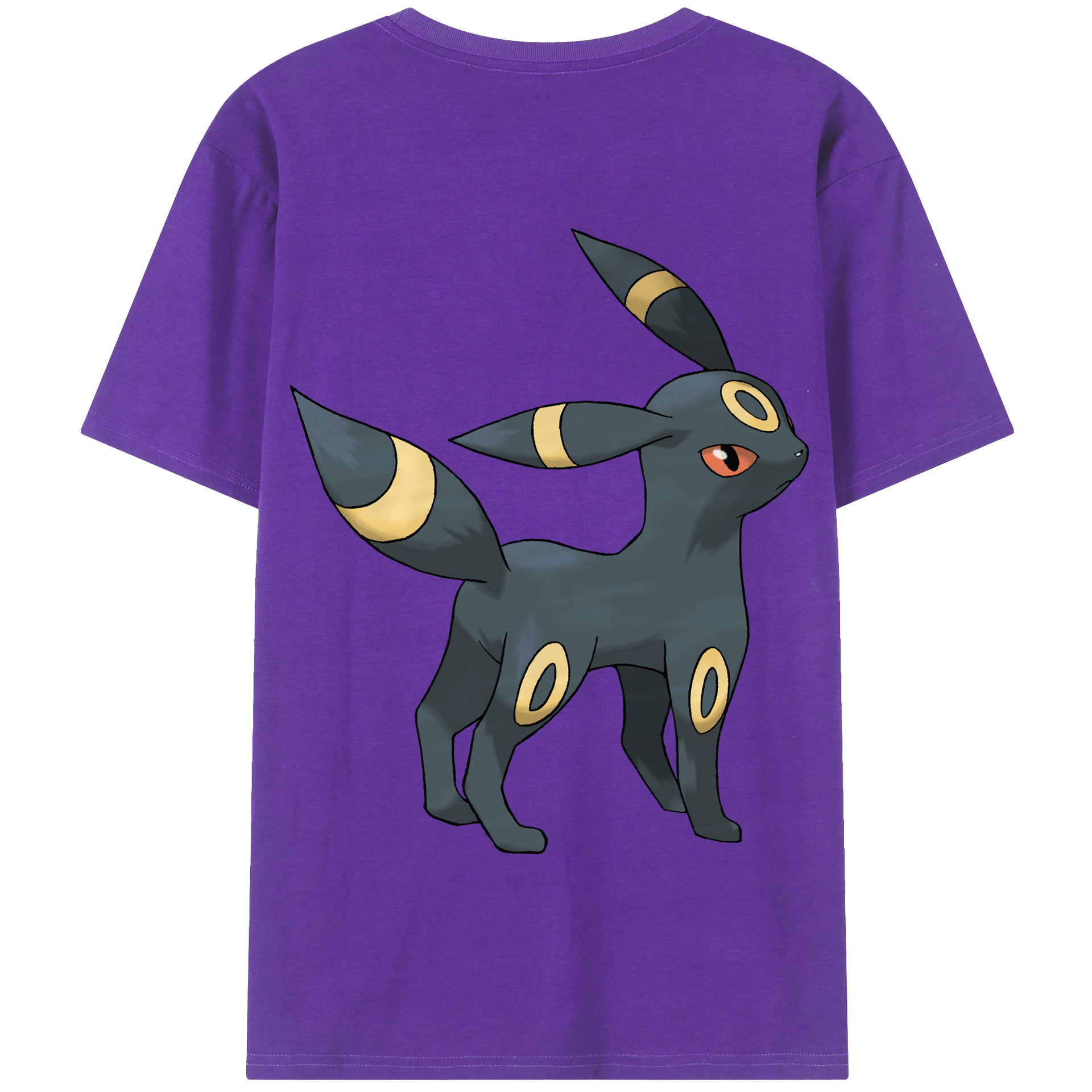 （画像用） ポケットモンスター Pokémon 綿100％半袖Tシャツ（背面プリント）