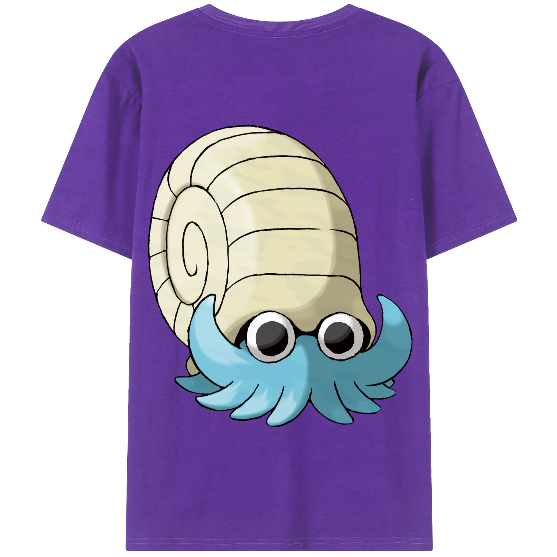 （画像用） ポケットモンスター Pokémon 綿100％半袖Tシャツ（背面プリント）