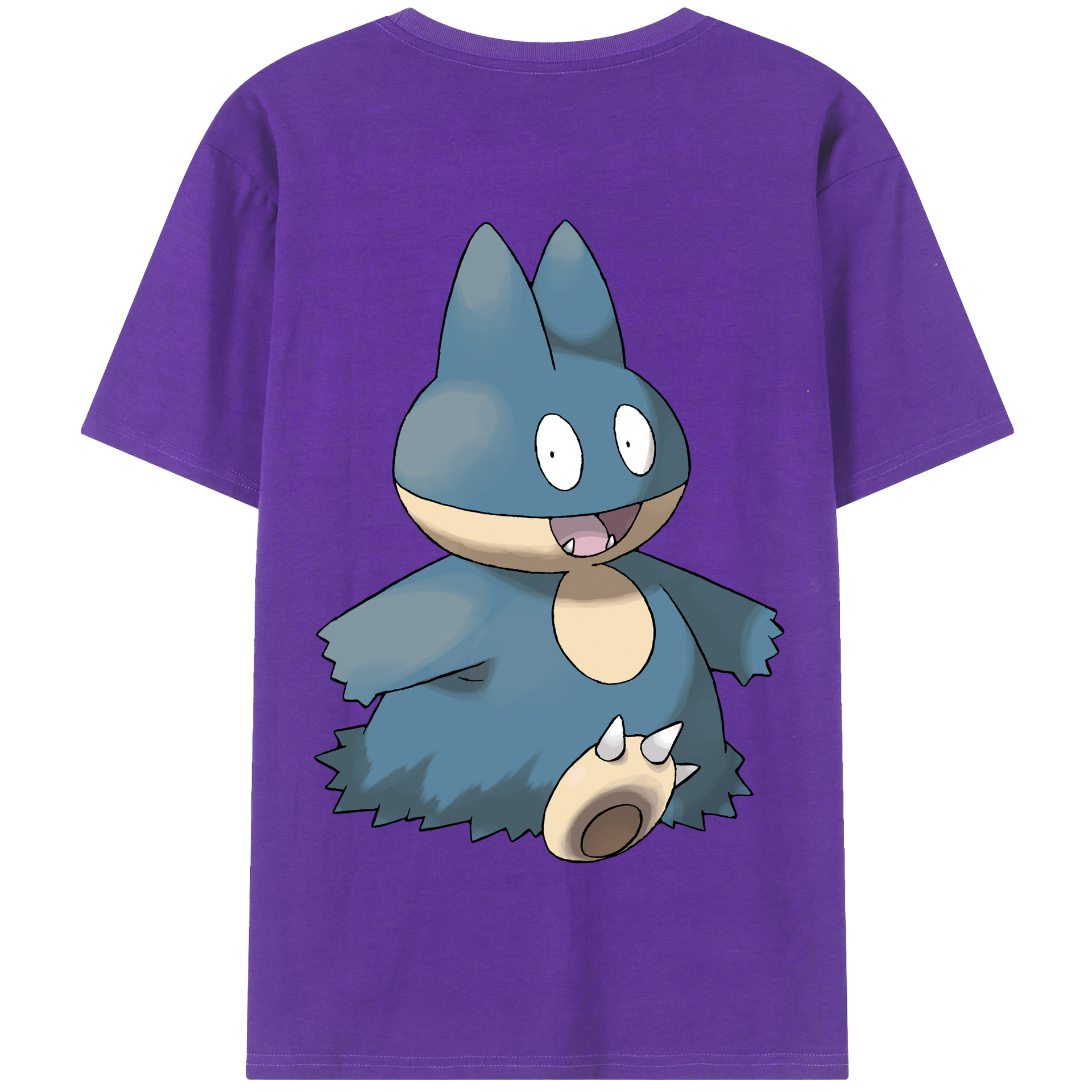 （画像用） ポケットモンスター Pokémon 綿100％半袖Tシャツ（背面プリント）