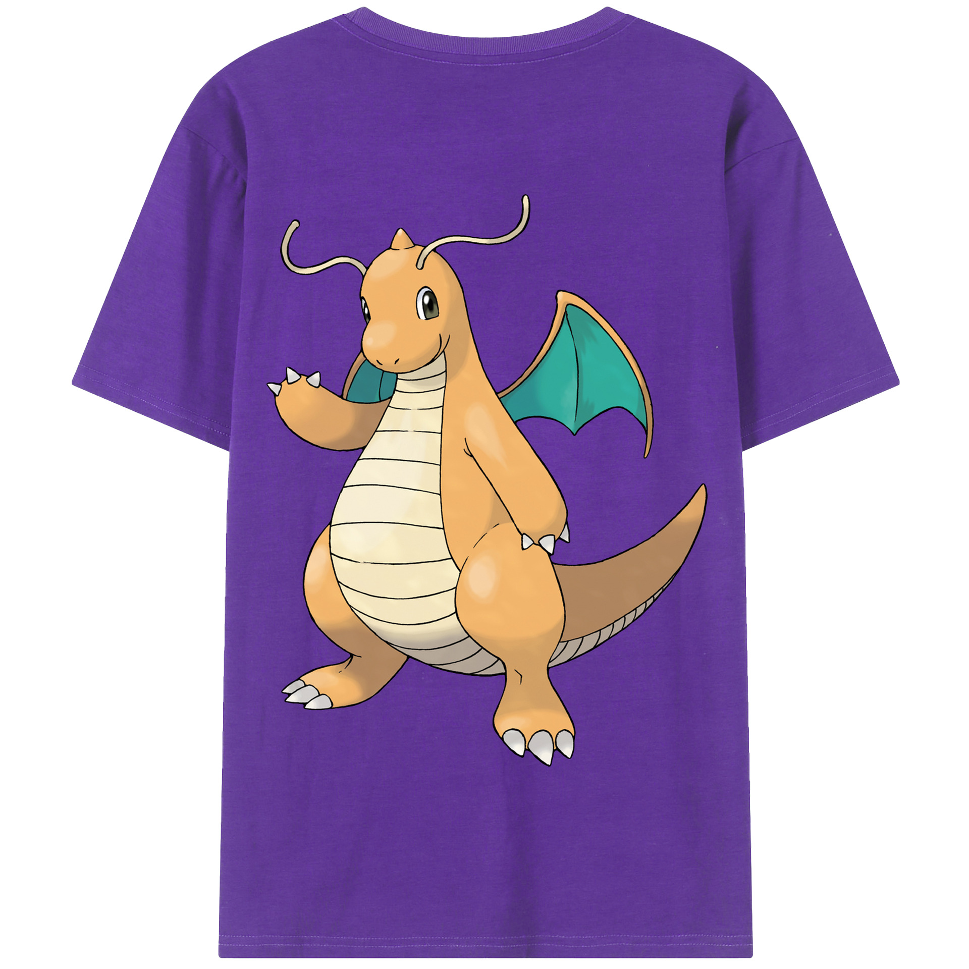 （画像用） ポケットモンスター Pokémon 綿100％半袖Tシャツ（背面プリント）