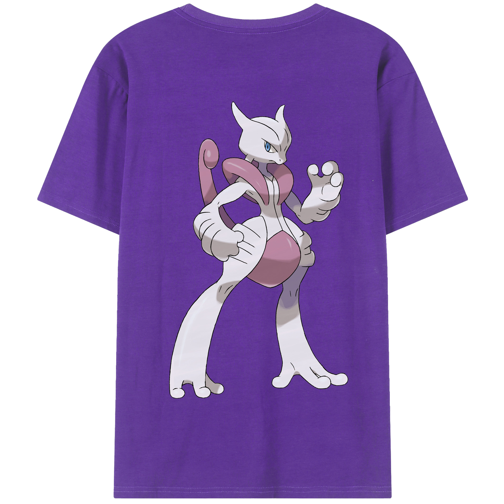 （画像用） ポケットモンスター Pokémon 綿100％半袖Tシャツ（背面プリント）