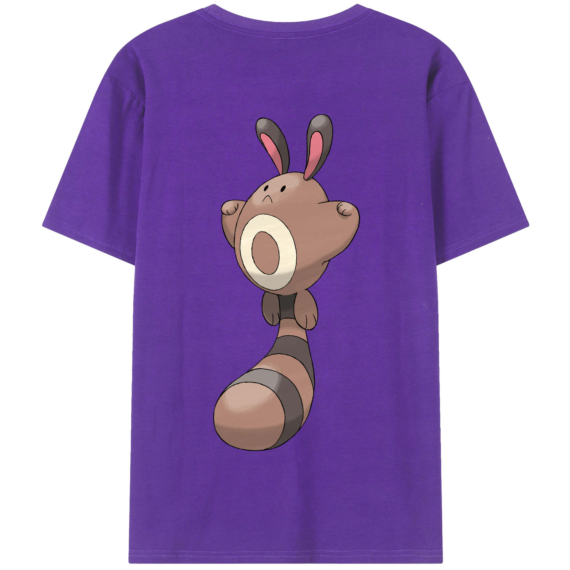 （画像用） ポケットモンスター Pokémon 綿100％半袖Tシャツ（背面プリント）