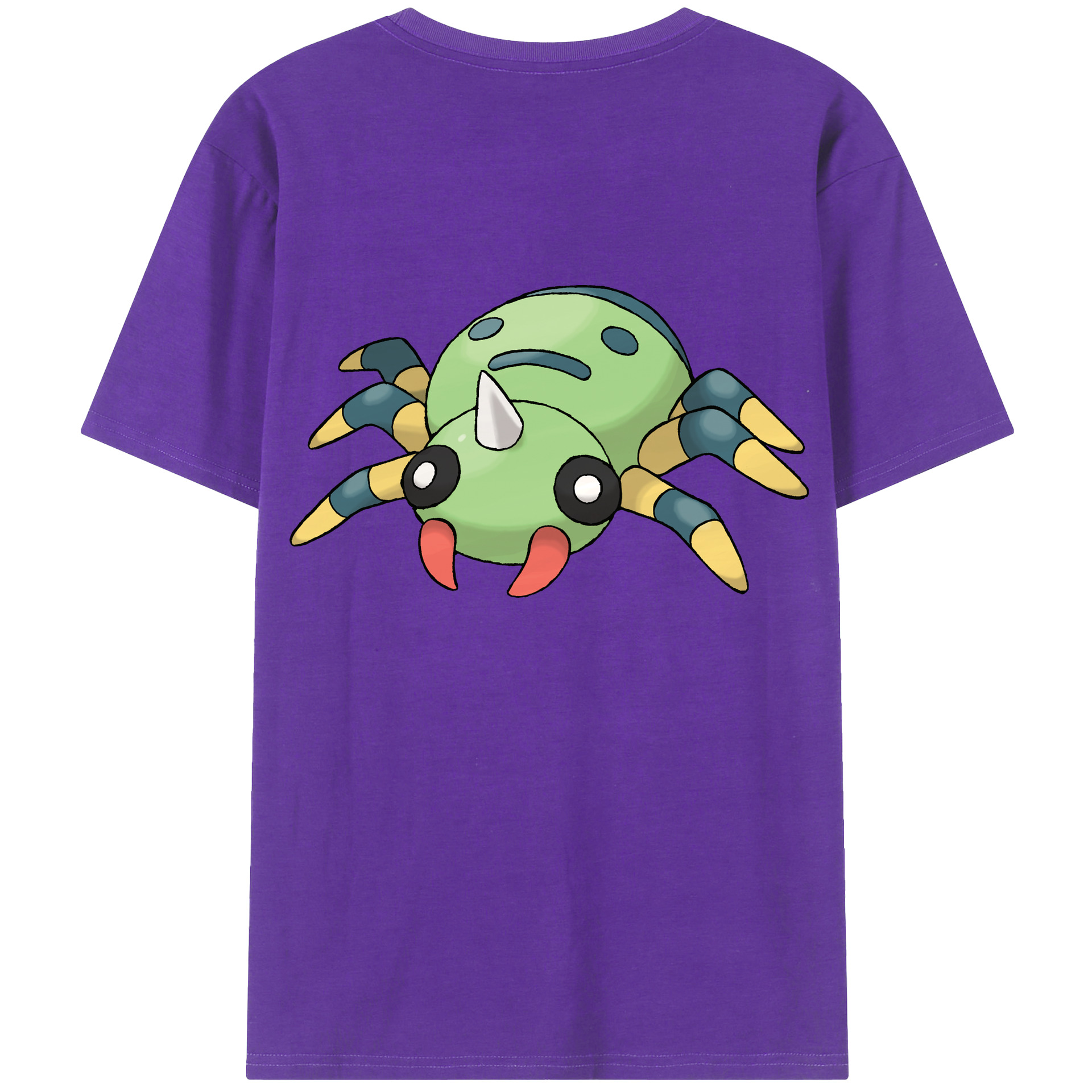 （画像用） ポケットモンスター Pokémon 綿100％半袖Tシャツ（背面プリント）