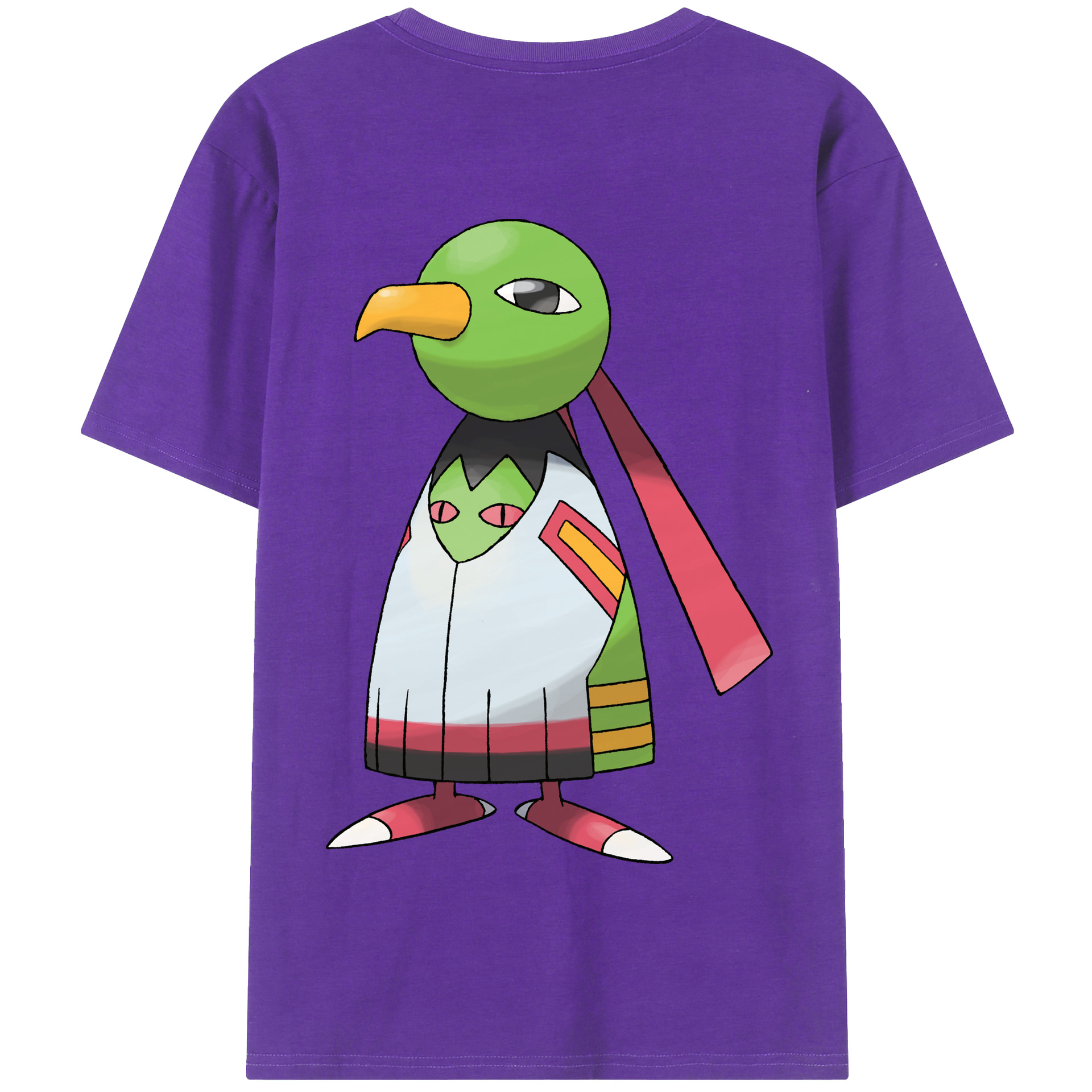 （画像用） ポケットモンスター Pokémon 綿100％半袖Tシャツ（背面プリント）