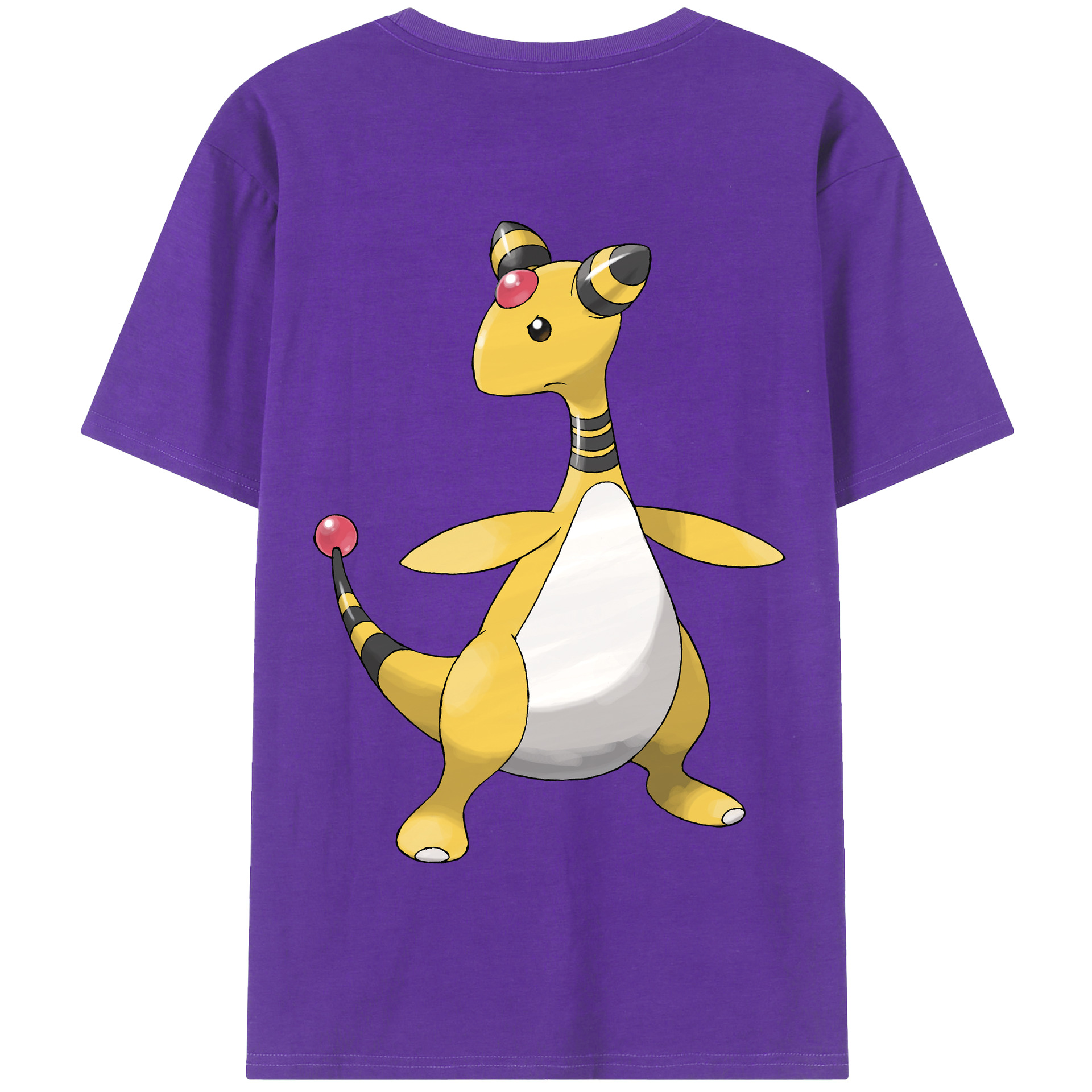 （画像用） ポケットモンスター Pokémon 綿100％半袖Tシャツ（背面プリント）