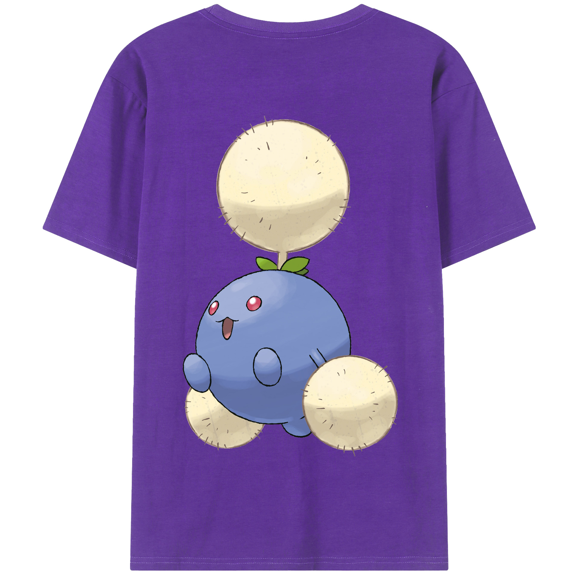 （画像用） ポケットモンスター Pokémon 綿100％半袖Tシャツ（背面プリント）