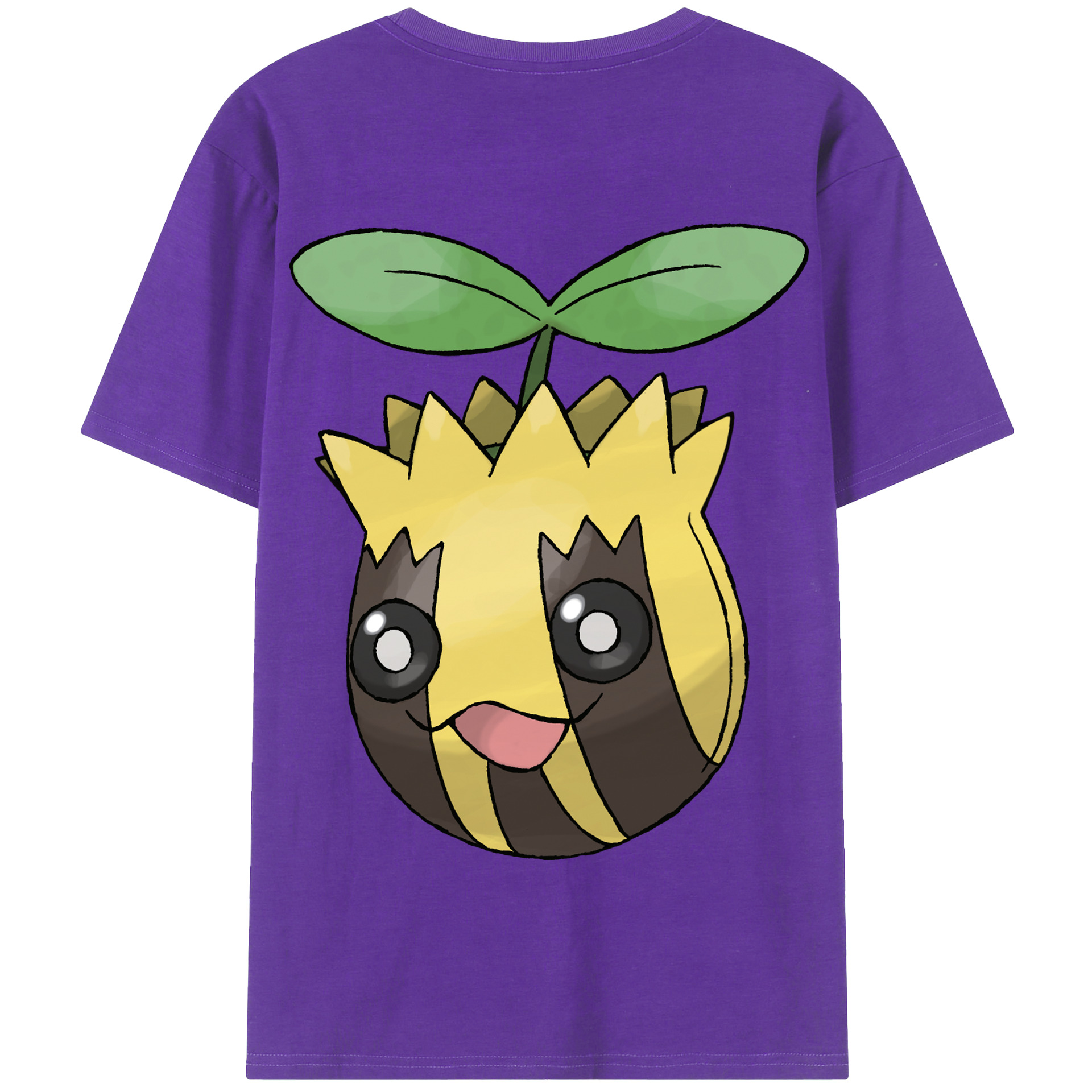 （画像用） ポケットモンスター Pokémon 綿100％半袖Tシャツ（背面プリント）
