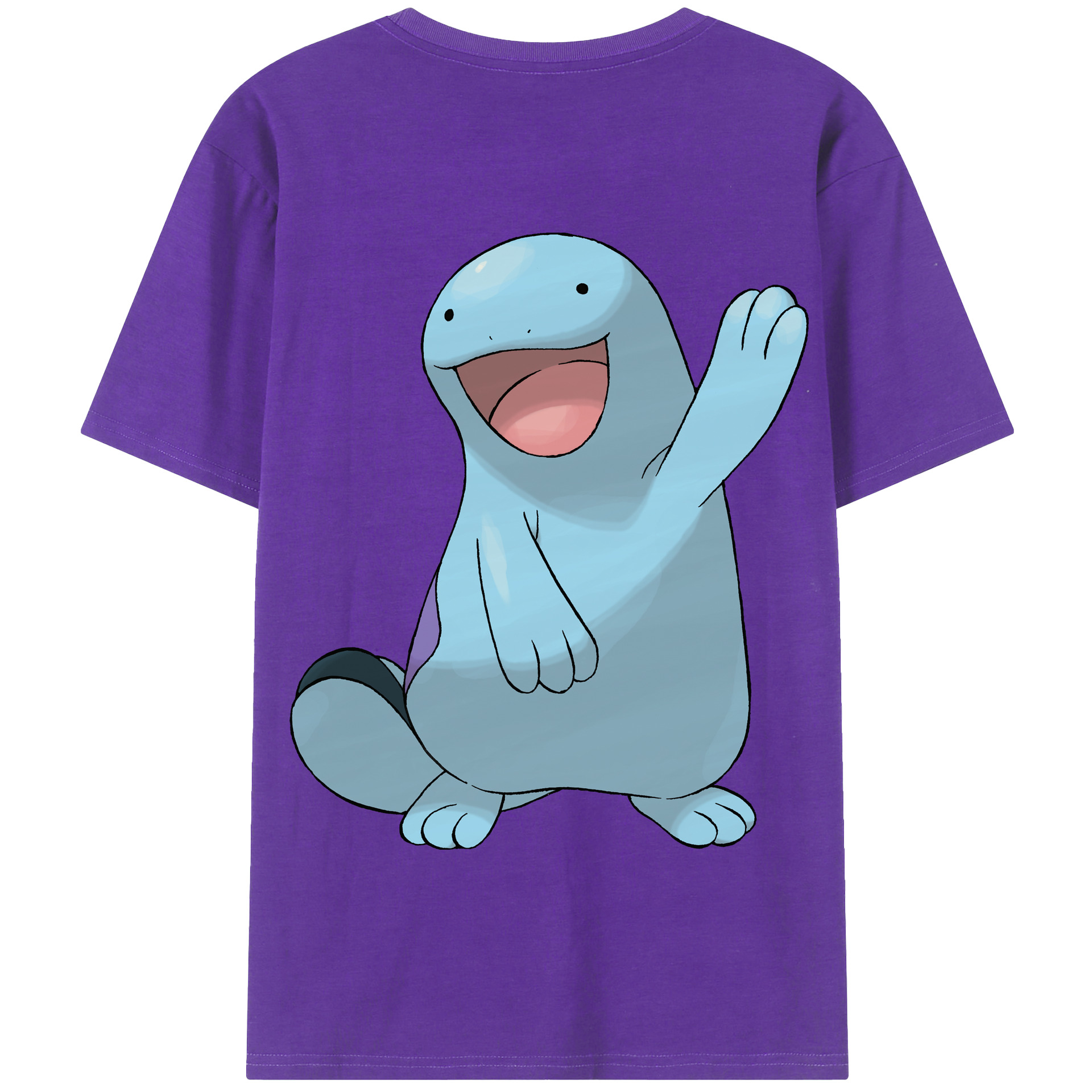 （画像用） ポケットモンスター Pokémon 綿100％半袖Tシャツ（背面プリント）