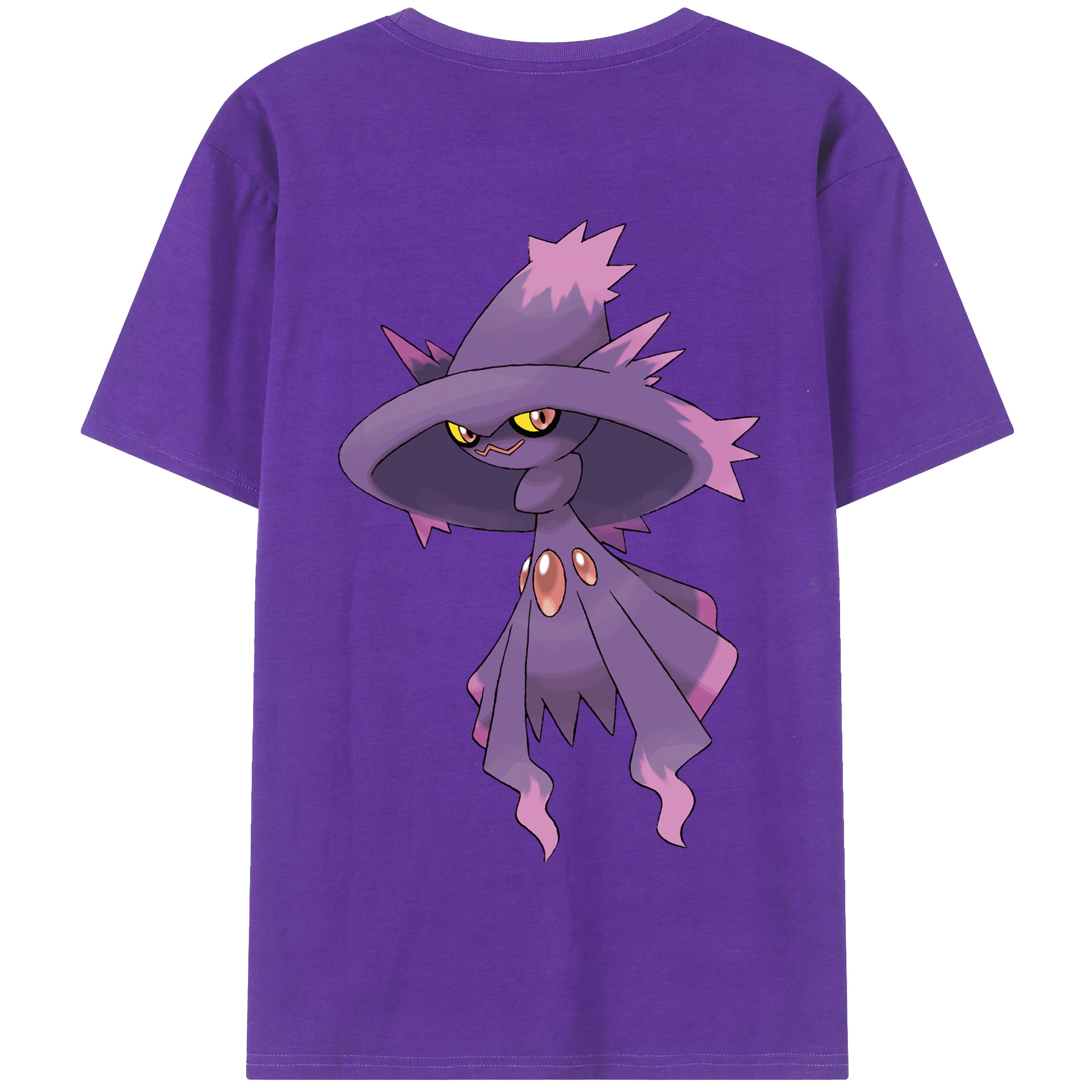 （画像用） ポケットモンスター Pokémon 綿100％半袖Tシャツ（背面プリント）