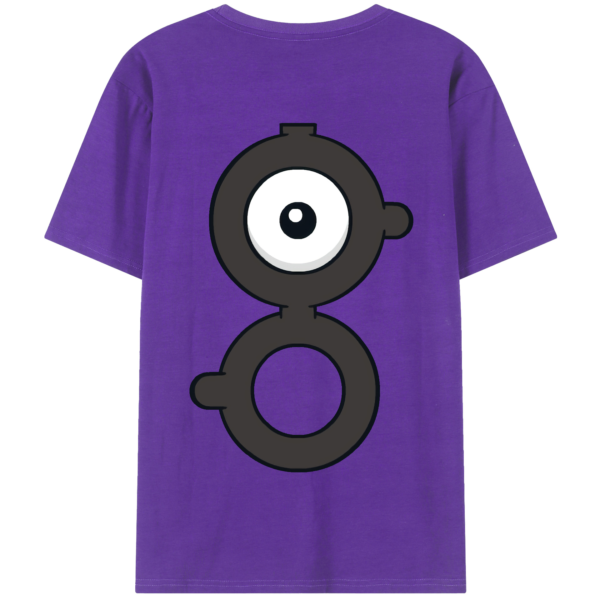 （画像用） ポケットモンスター Pokémon 綿100％半袖Tシャツ（背面プリント）