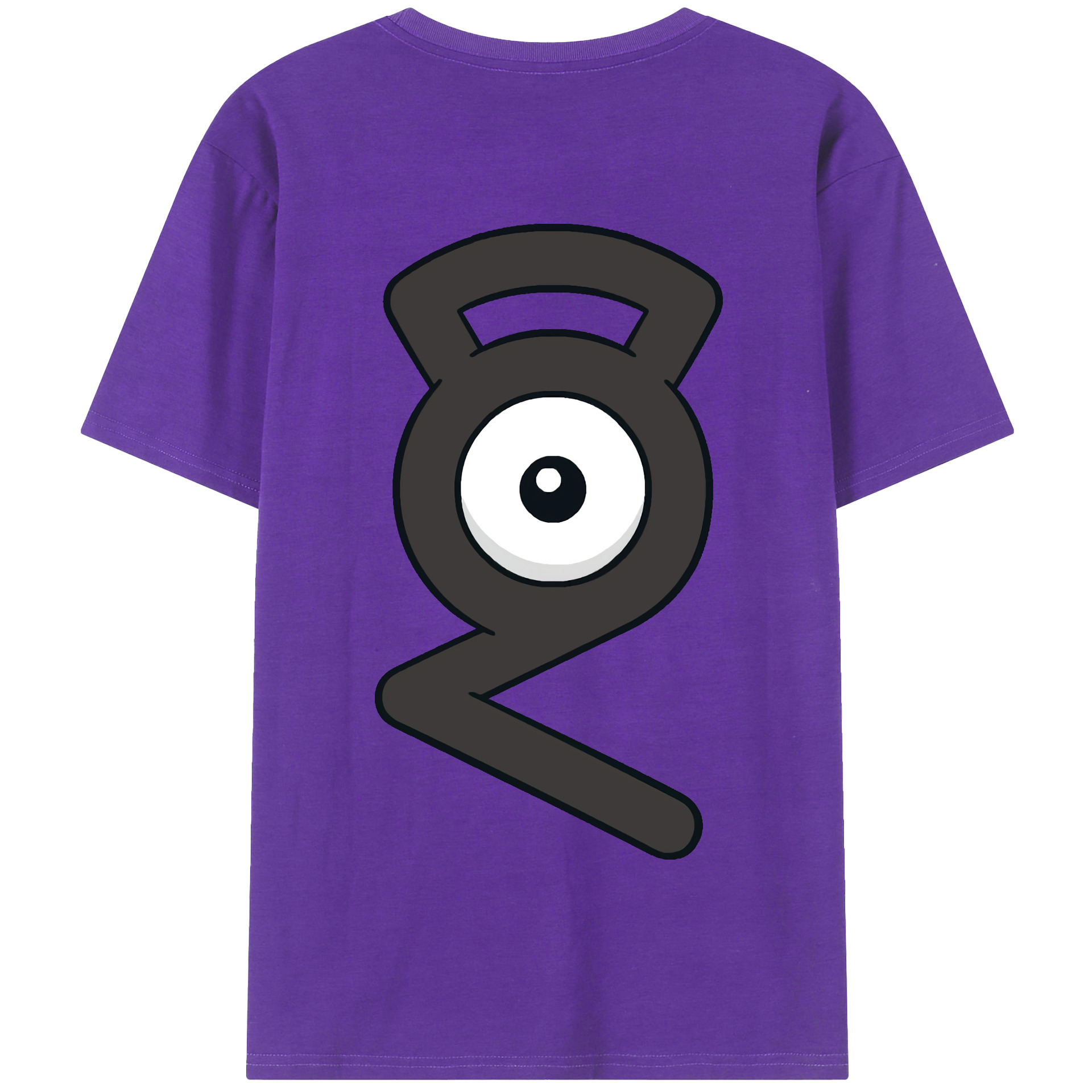 （画像用） ポケットモンスター Pokémon 綿100％半袖Tシャツ（背面プリント）
