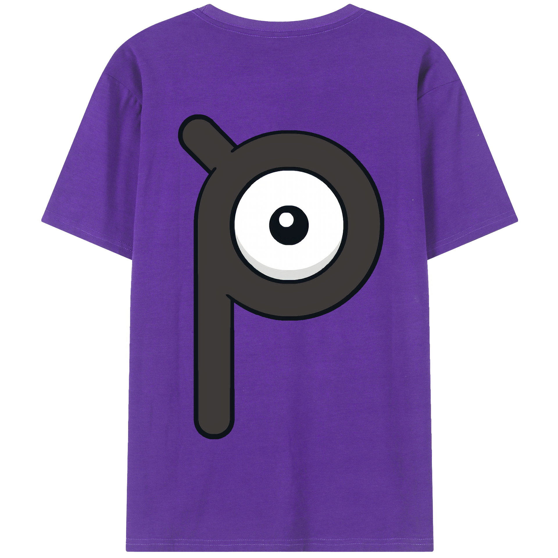 （画像用） ポケットモンスター Pokémon 綿100％半袖Tシャツ（背面プリント）