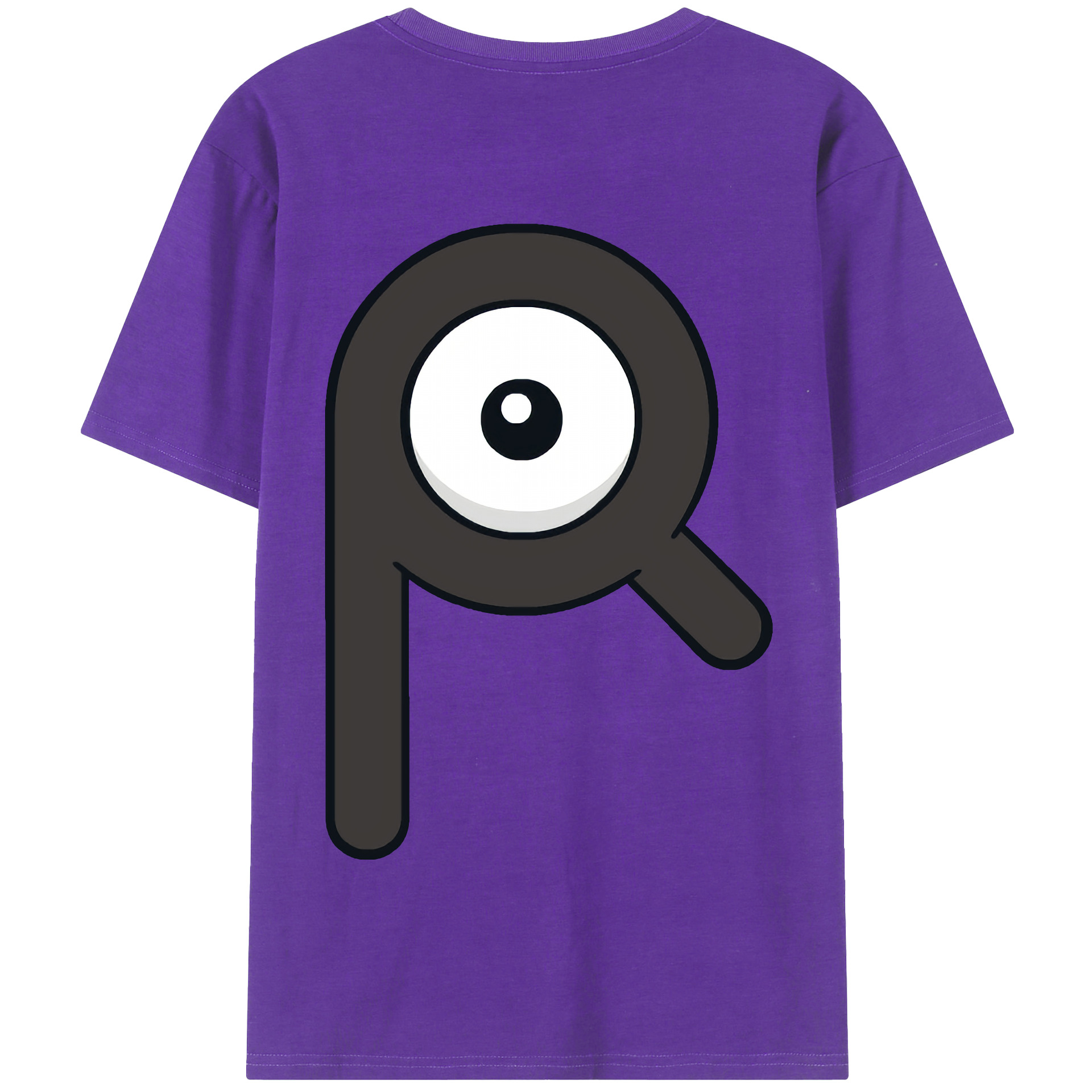 （画像用） ポケットモンスター Pokémon 綿100％半袖Tシャツ（背面プリント）