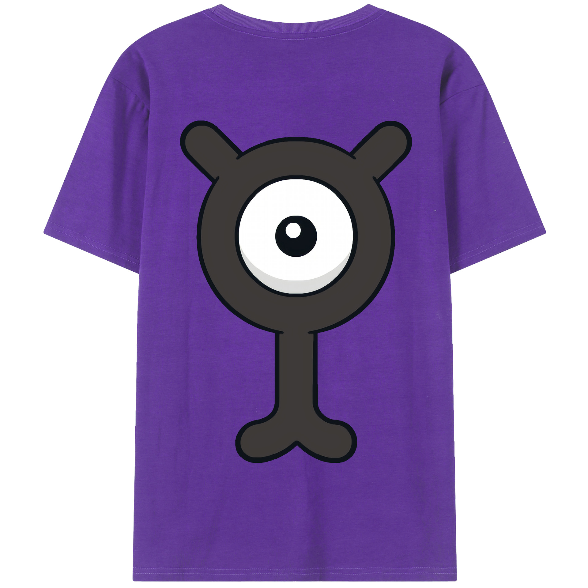 （画像用） ポケットモンスター Pokémon 綿100％半袖Tシャツ（背面プリント）