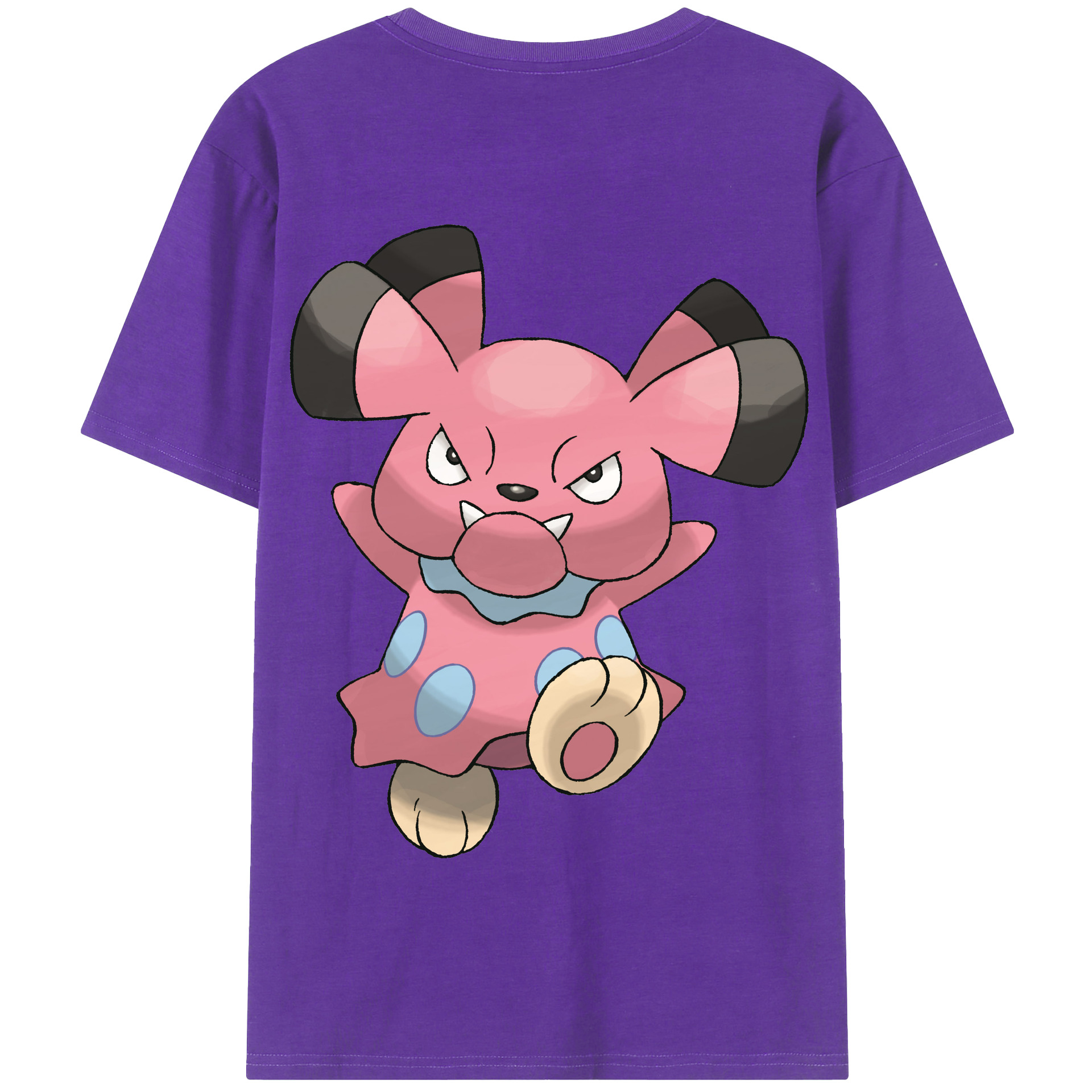 （画像用） ポケットモンスター Pokémon 綿100％半袖Tシャツ（背面プリント）