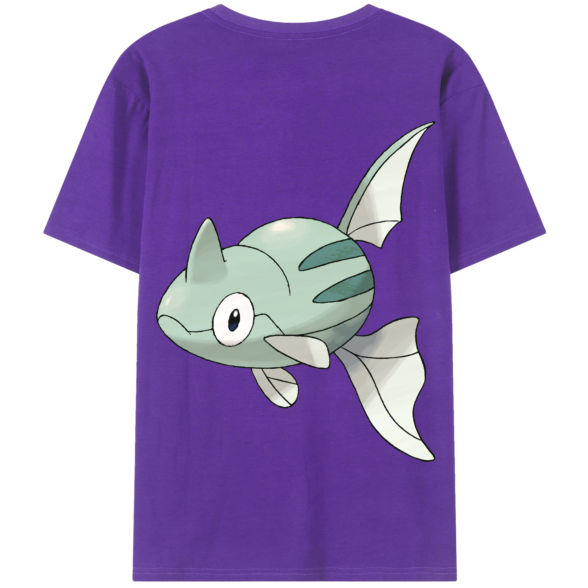 （画像用） ポケットモンスター Pokémon 綿100％半袖Tシャツ（背面プリント）