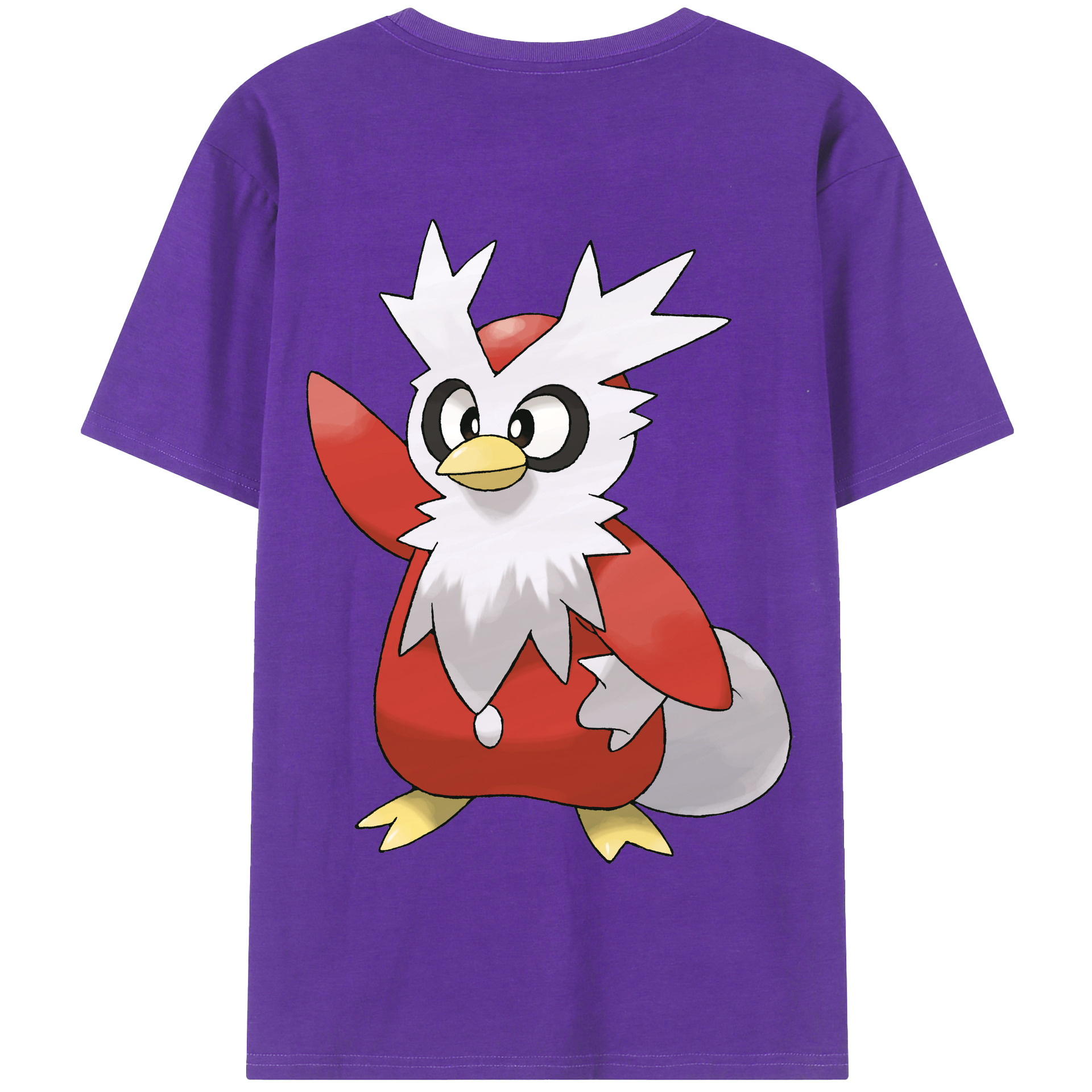 （画像用） ポケットモンスター Pokémon 綿100％半袖Tシャツ（背面プリント）