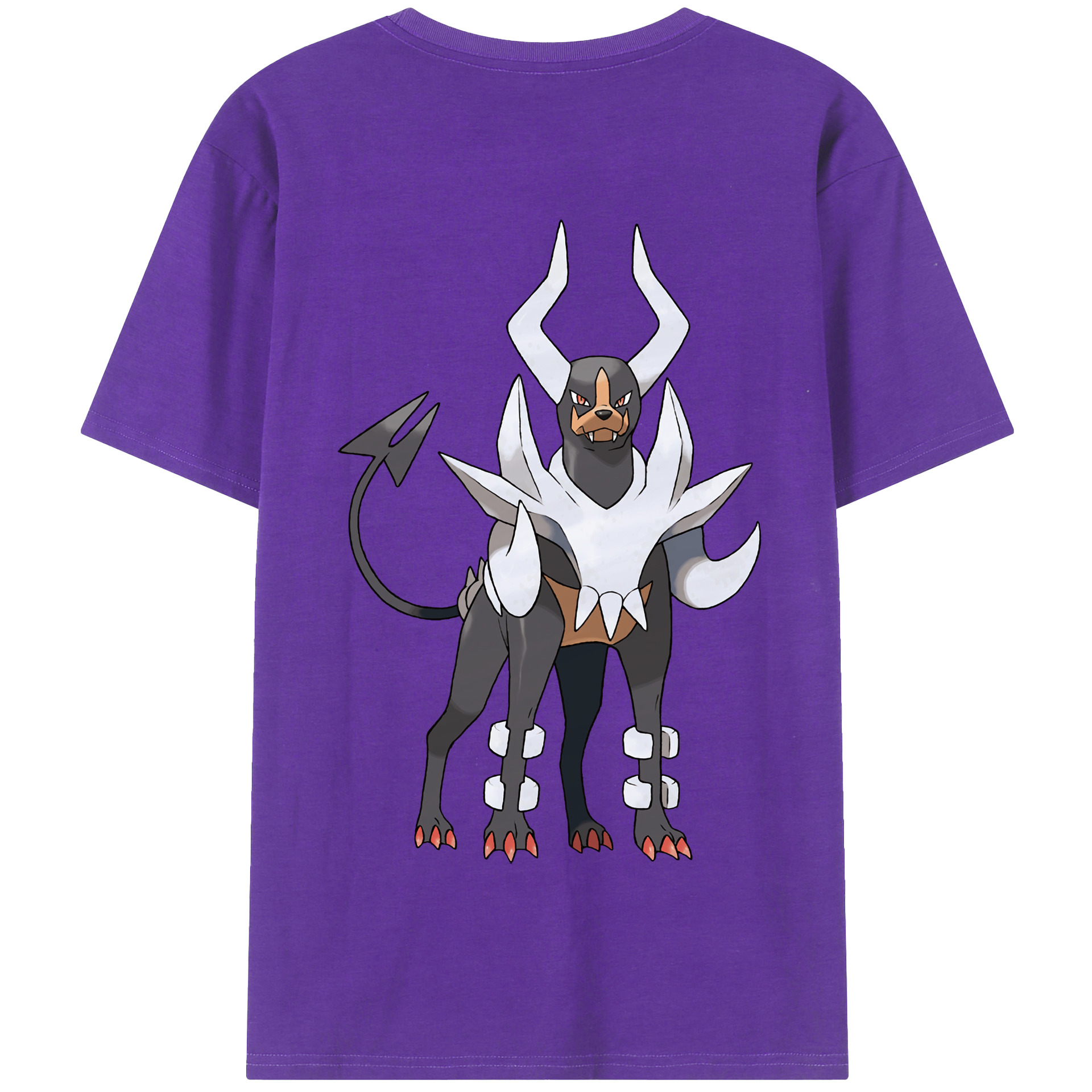 （画像用） ポケットモンスター Pokémon 綿100％半袖Tシャツ（背面プリント）