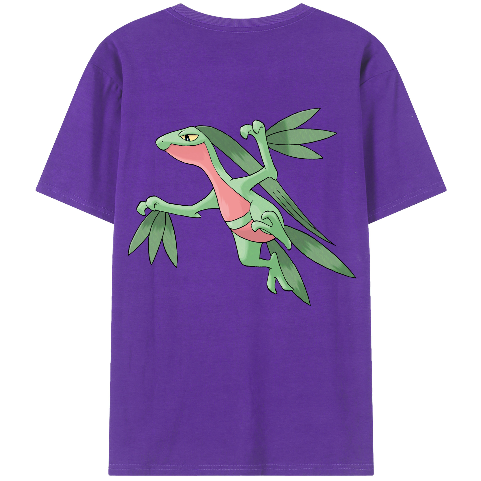 （画像用） ポケットモンスター Pokémon 綿100％半袖Tシャツ（背面プリント）