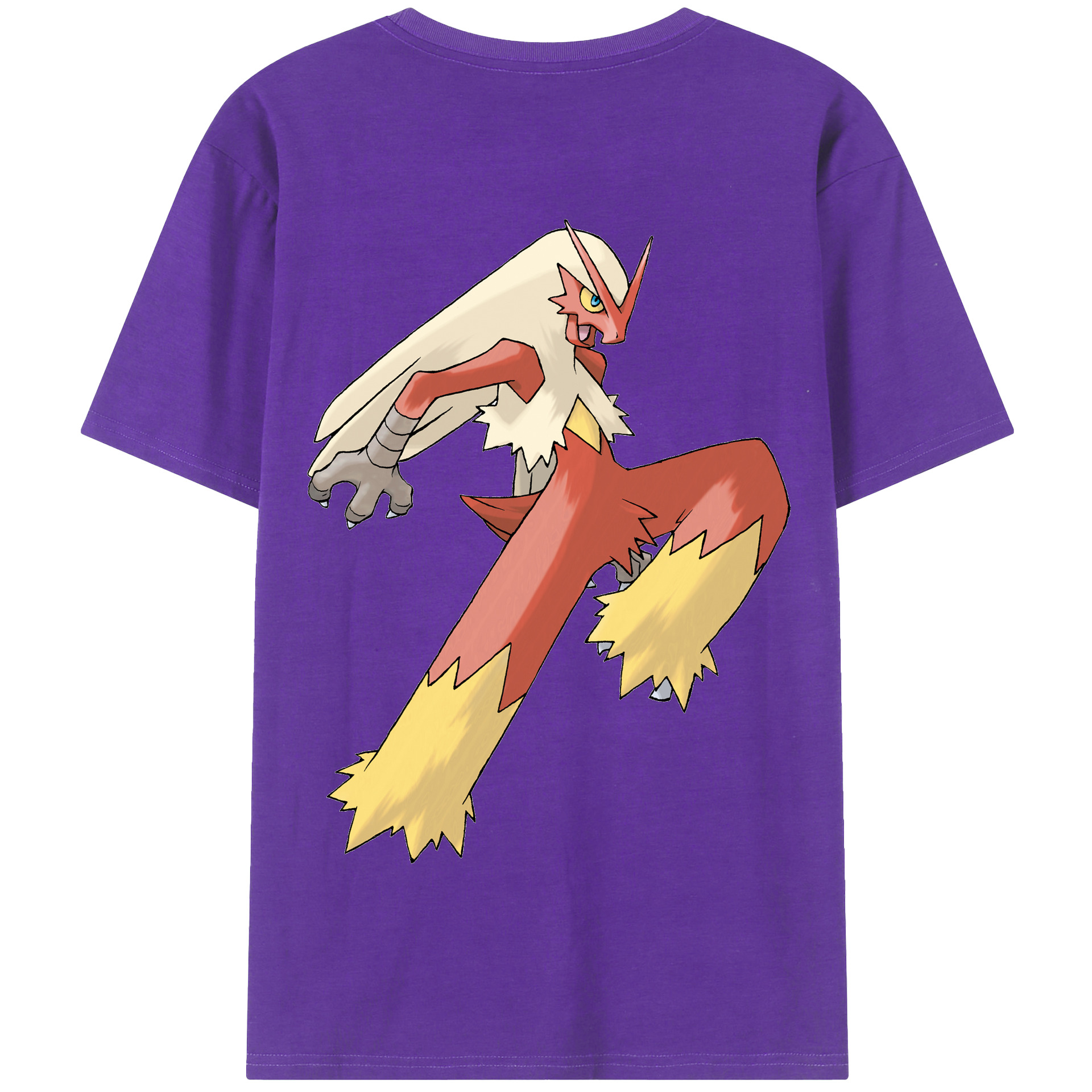 （画像用） ポケットモンスター Pokémon 綿100％半袖Tシャツ（背面プリント）