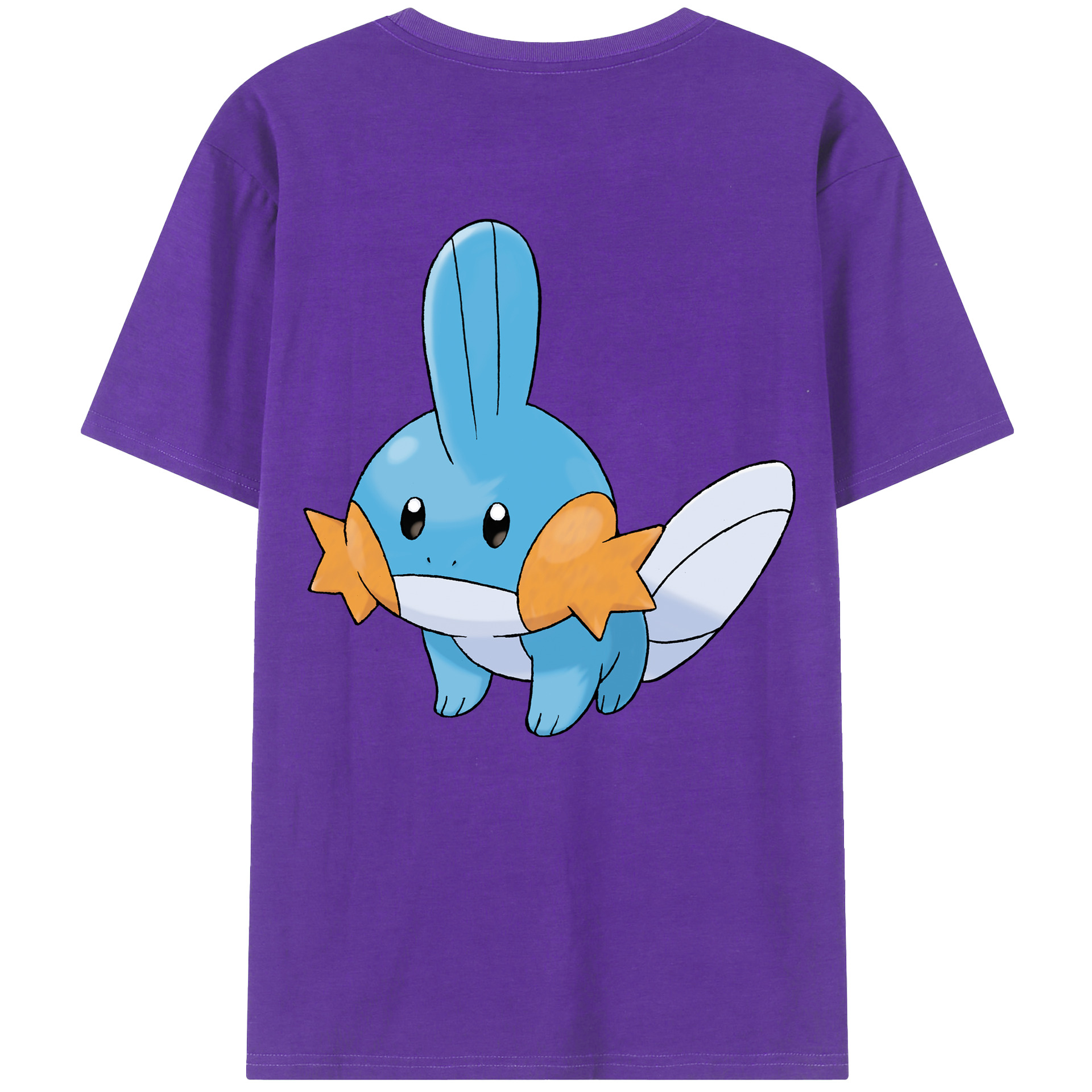 （画像用） ポケットモンスター Pokémon 綿100％半袖Tシャツ（背面プリント）
