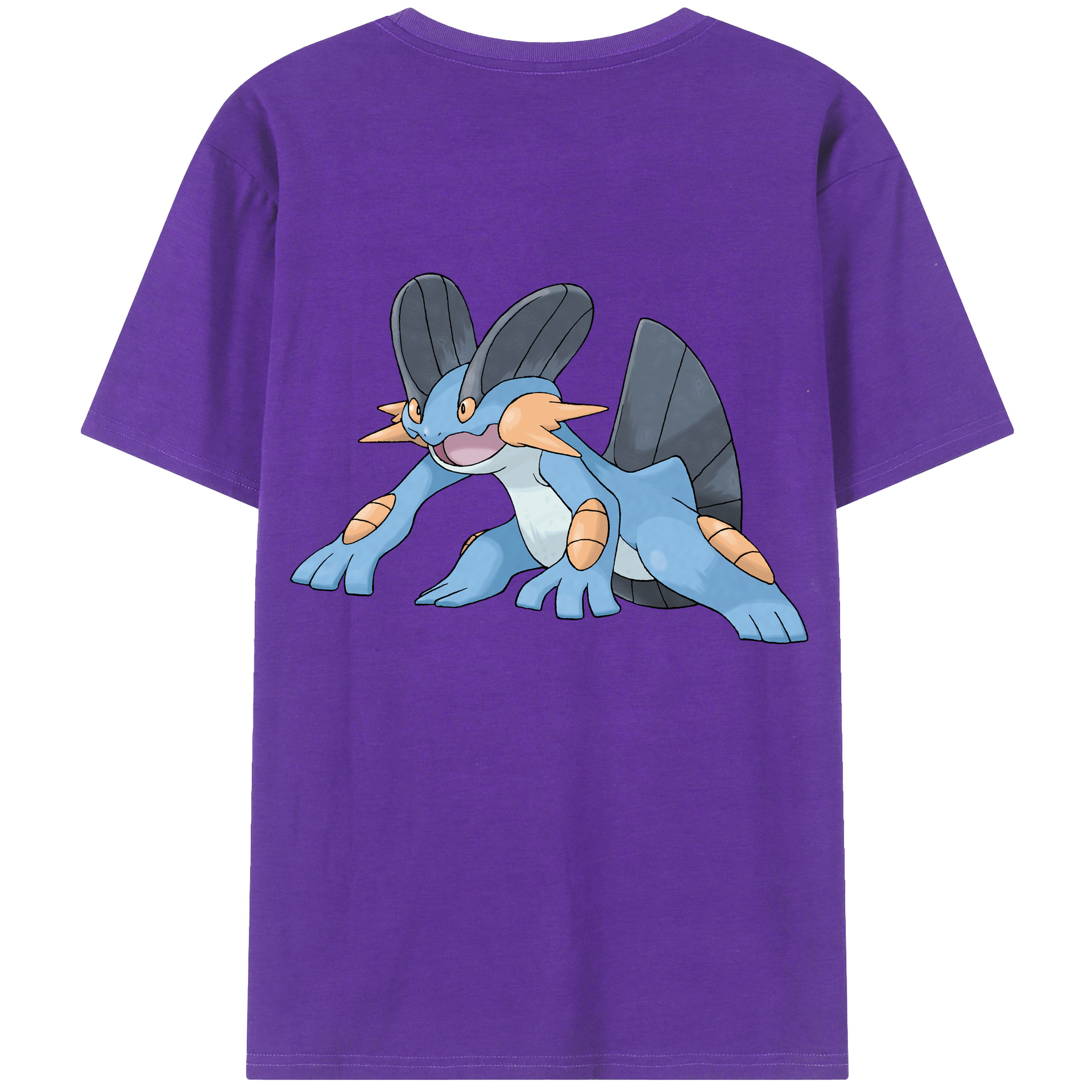 （画像用） ポケットモンスター Pokémon 綿100％半袖Tシャツ（背面プリント）