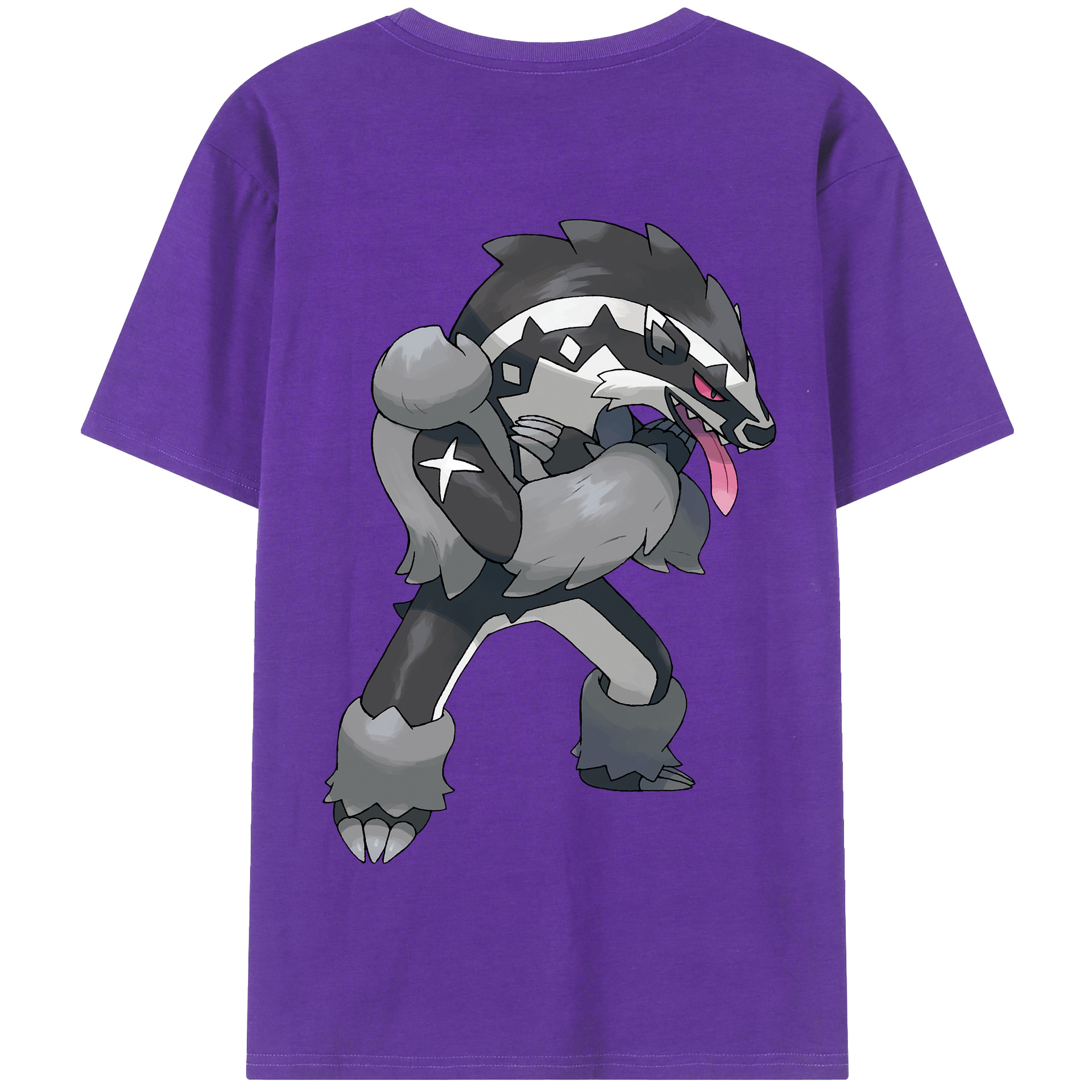 （画像用） ポケットモンスター Pokémon 綿100％半袖Tシャツ（背面プリント）
