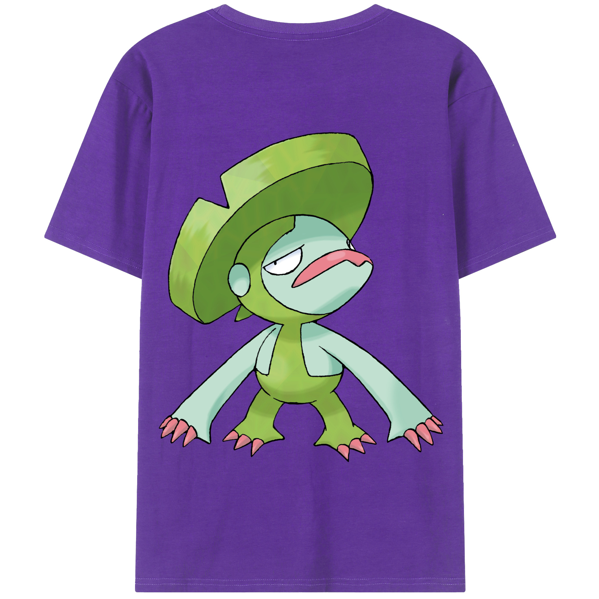 （画像用） ポケットモンスター Pokémon 綿100％半袖Tシャツ（背面プリント）