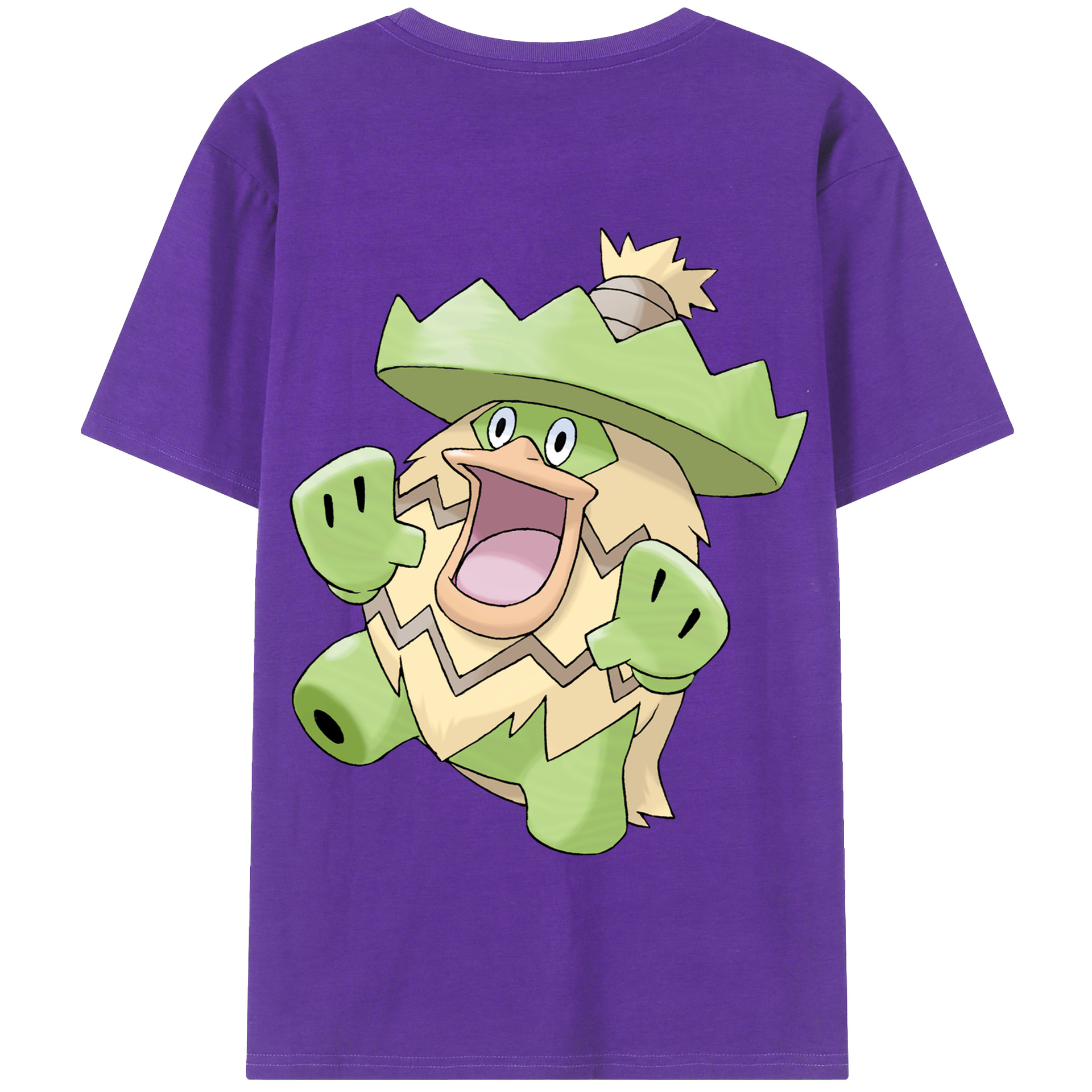 （画像用） ポケットモンスター Pokémon 綿100％半袖Tシャツ（背面プリント）