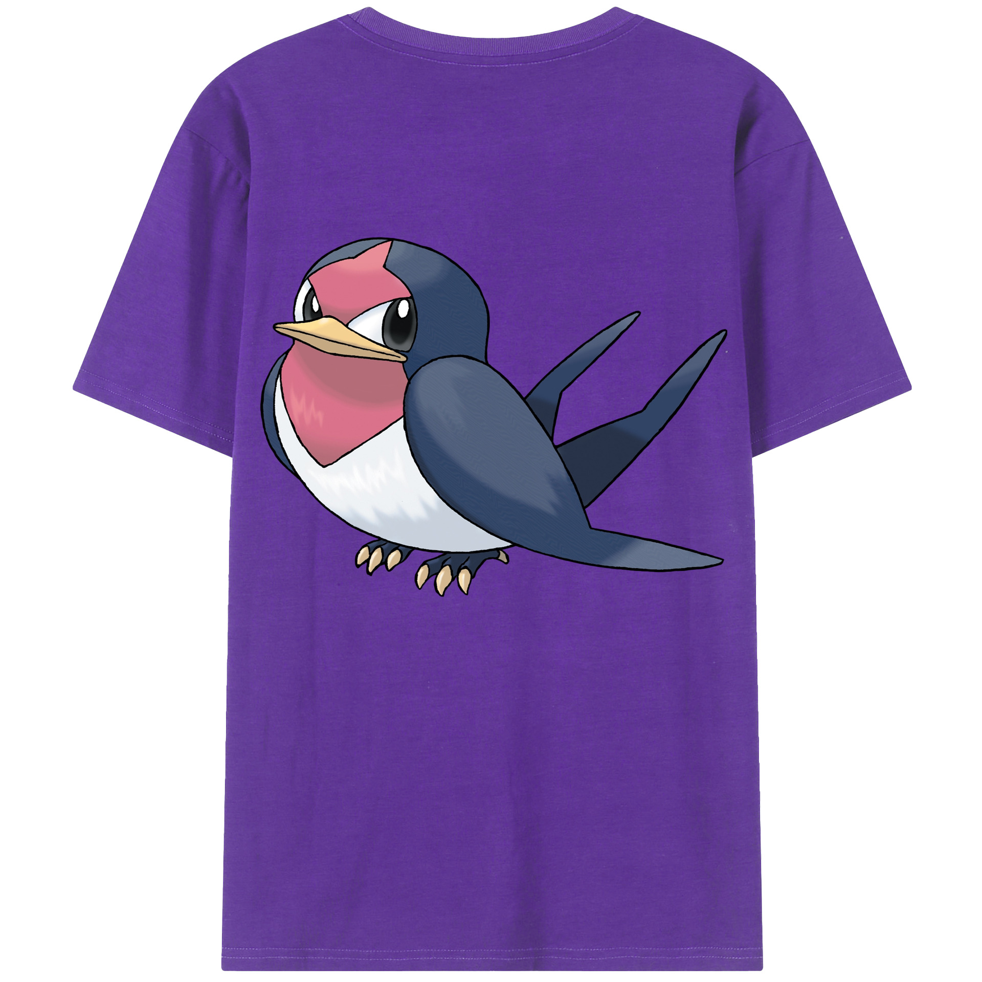（画像用） ポケットモンスター Pokémon 綿100％半袖Tシャツ（背面プリント）