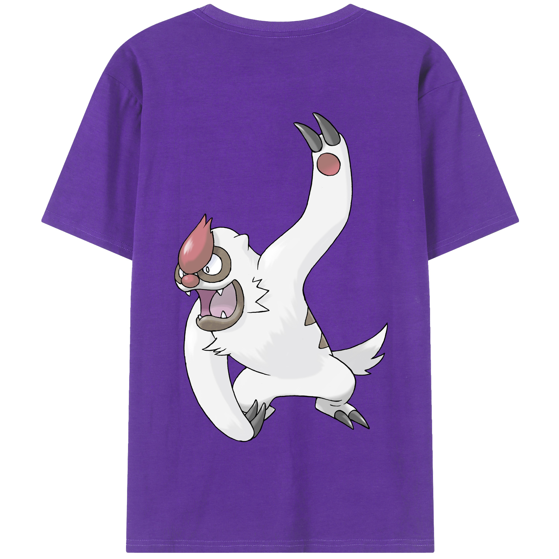 （画像用） ポケットモンスター Pokémon 綿100％半袖Tシャツ（背面プリント）