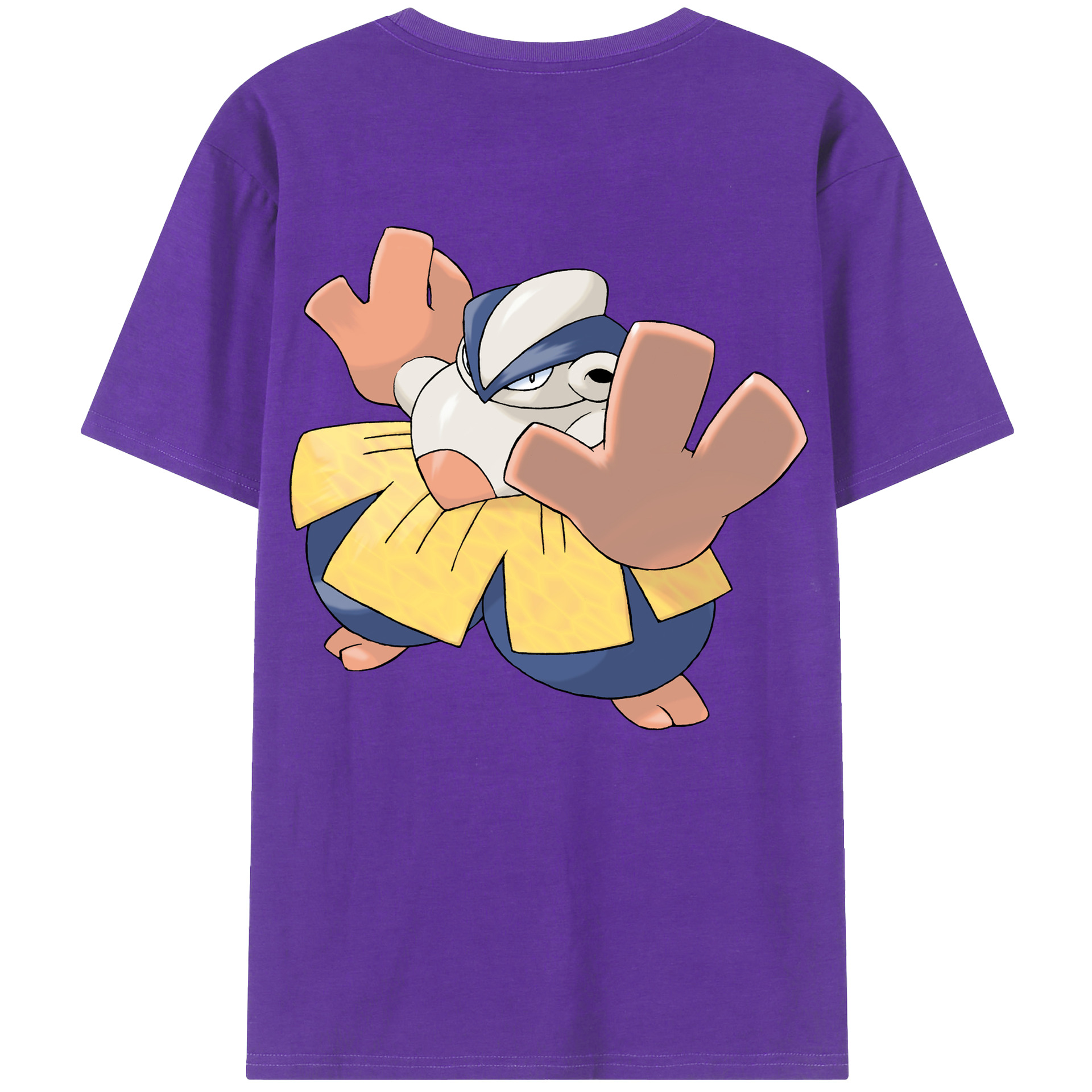 （画像用） ポケットモンスター Pokémon 綿100％半袖Tシャツ（背面プリント）