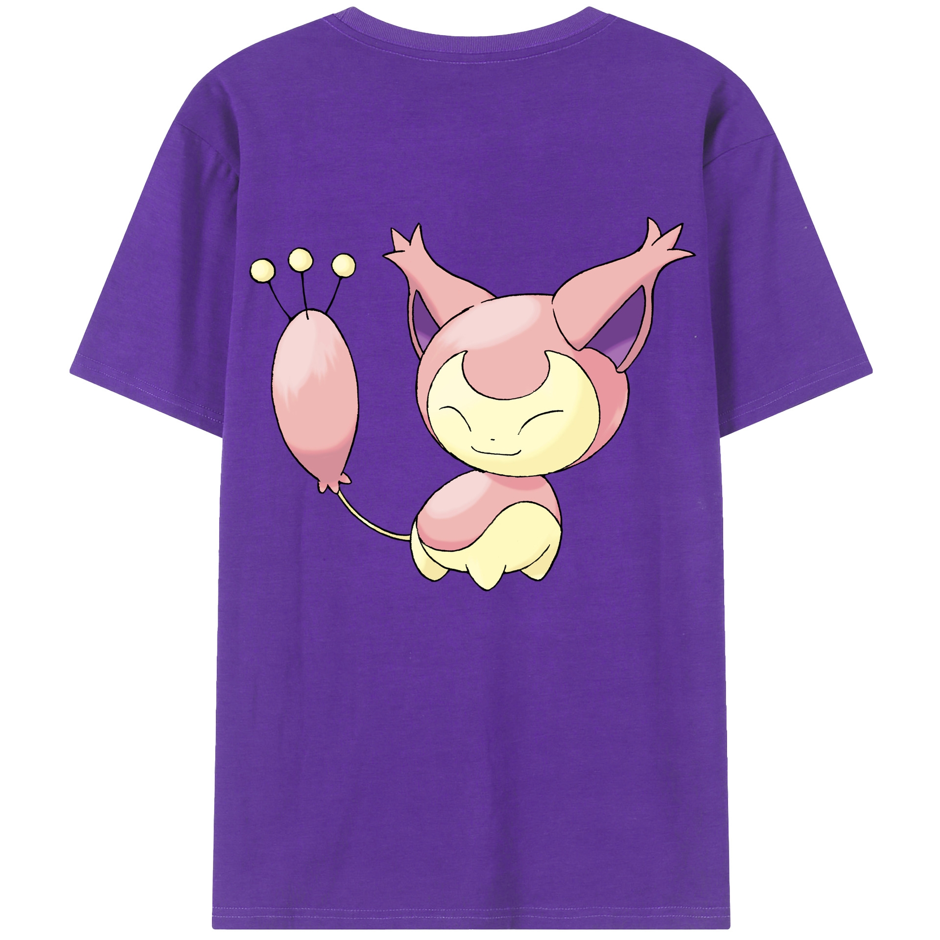 （画像用） ポケットモンスター Pokémon 綿100％半袖Tシャツ（背面プリント）