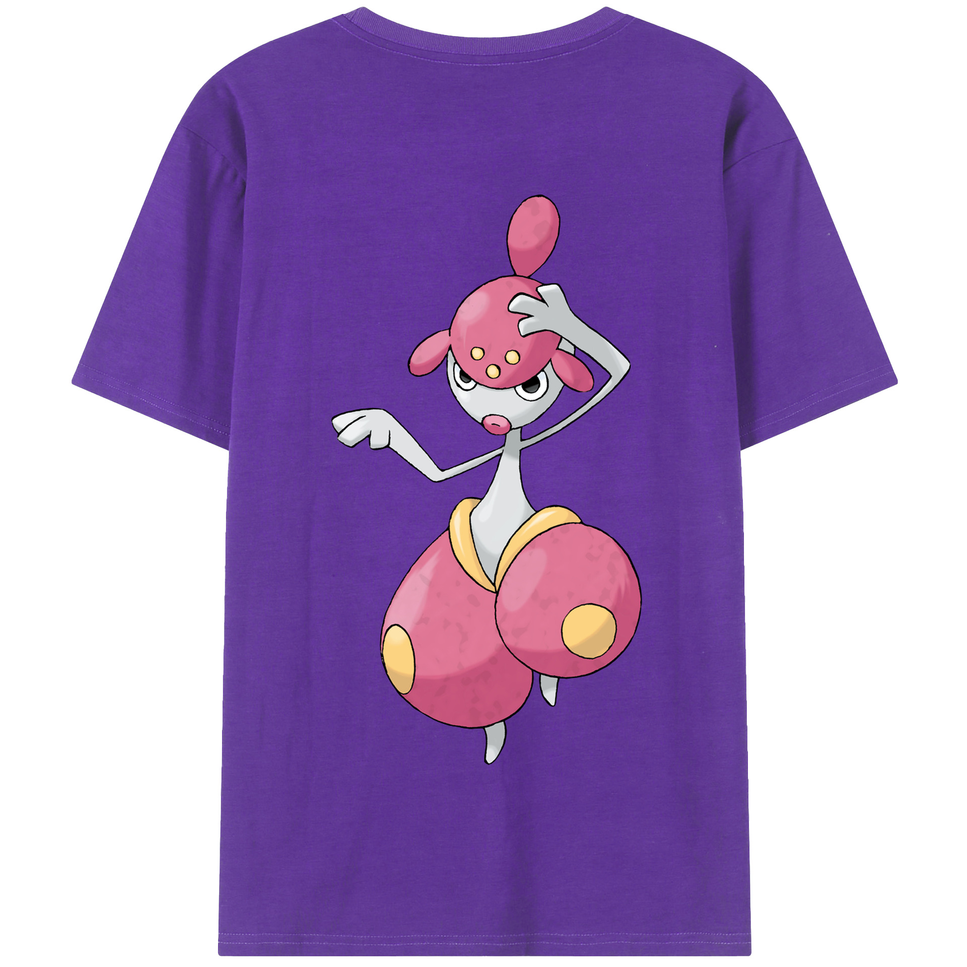 （画像用） ポケットモンスター Pokémon 綿100％半袖Tシャツ（背面プリント）