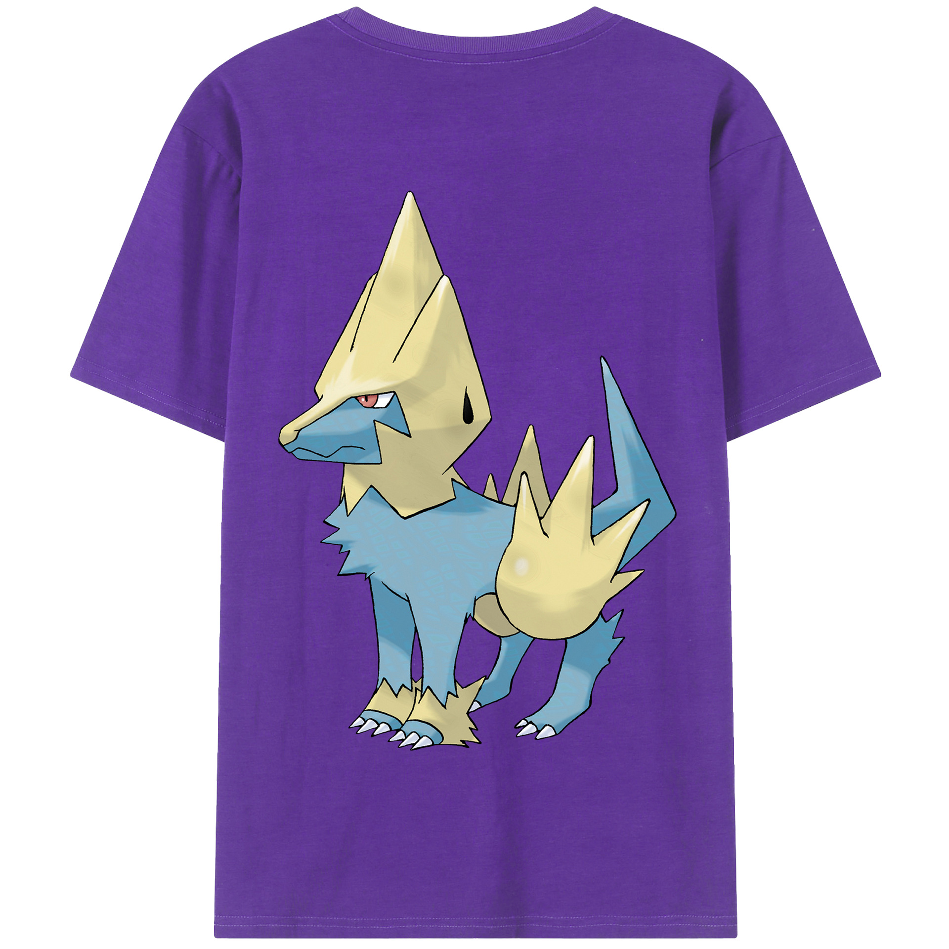 （画像用） ポケットモンスター Pokémon 綿100％半袖Tシャツ（背面プリント）