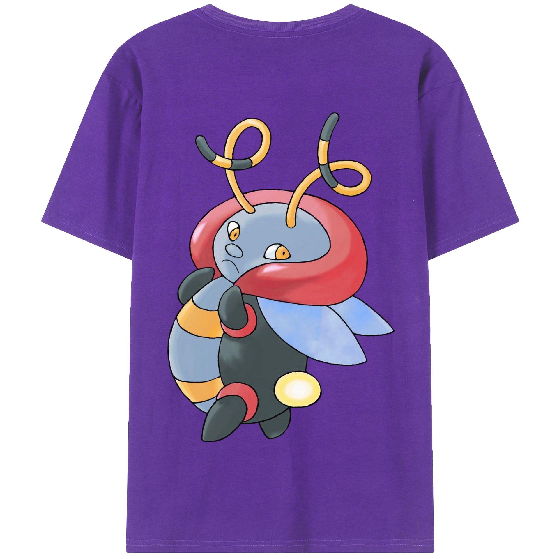 （画像用） ポケットモンスター Pokémon 綿100％半袖Tシャツ（背面プリント）