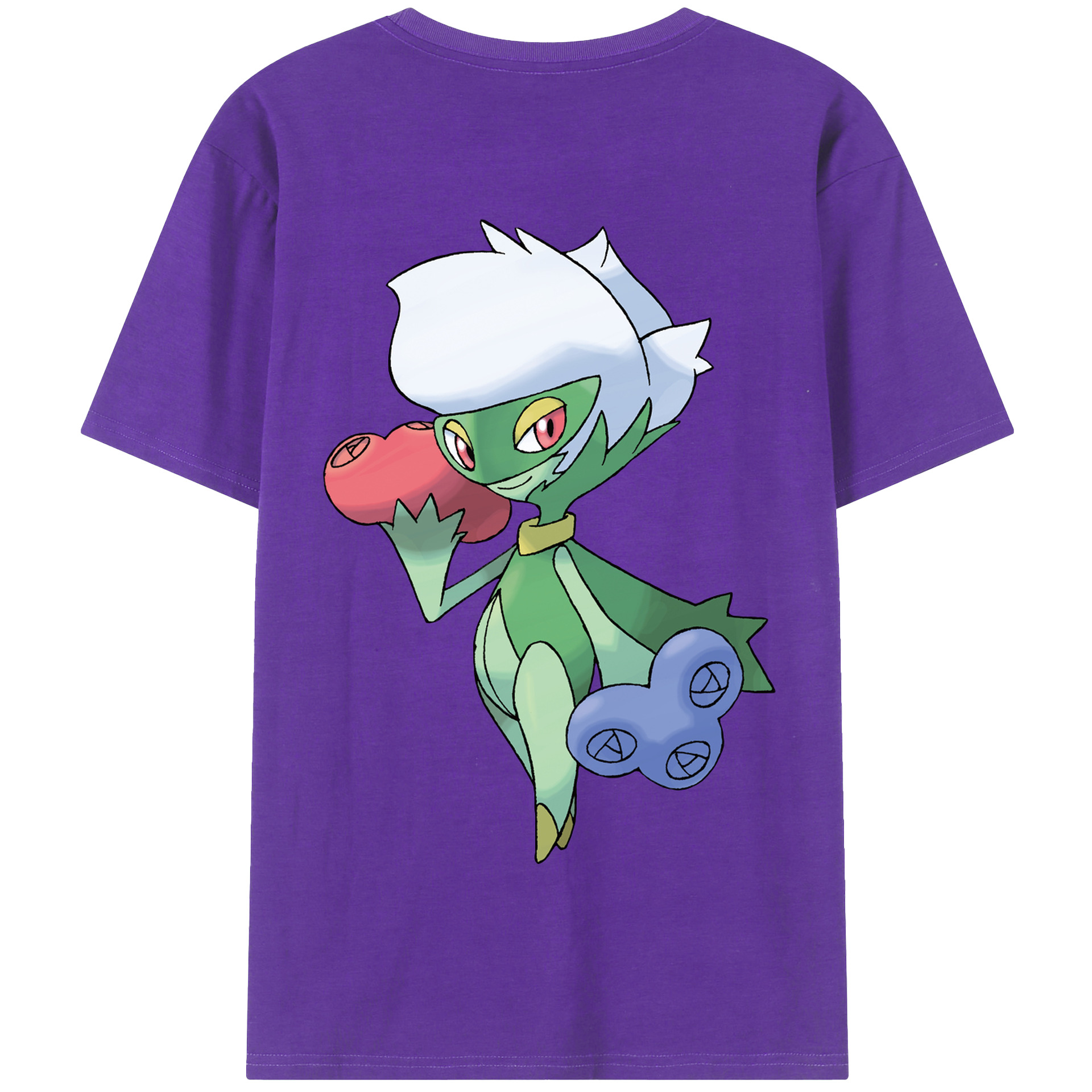 （画像用） ポケットモンスター Pokémon 綿100％半袖Tシャツ（背面プリント）