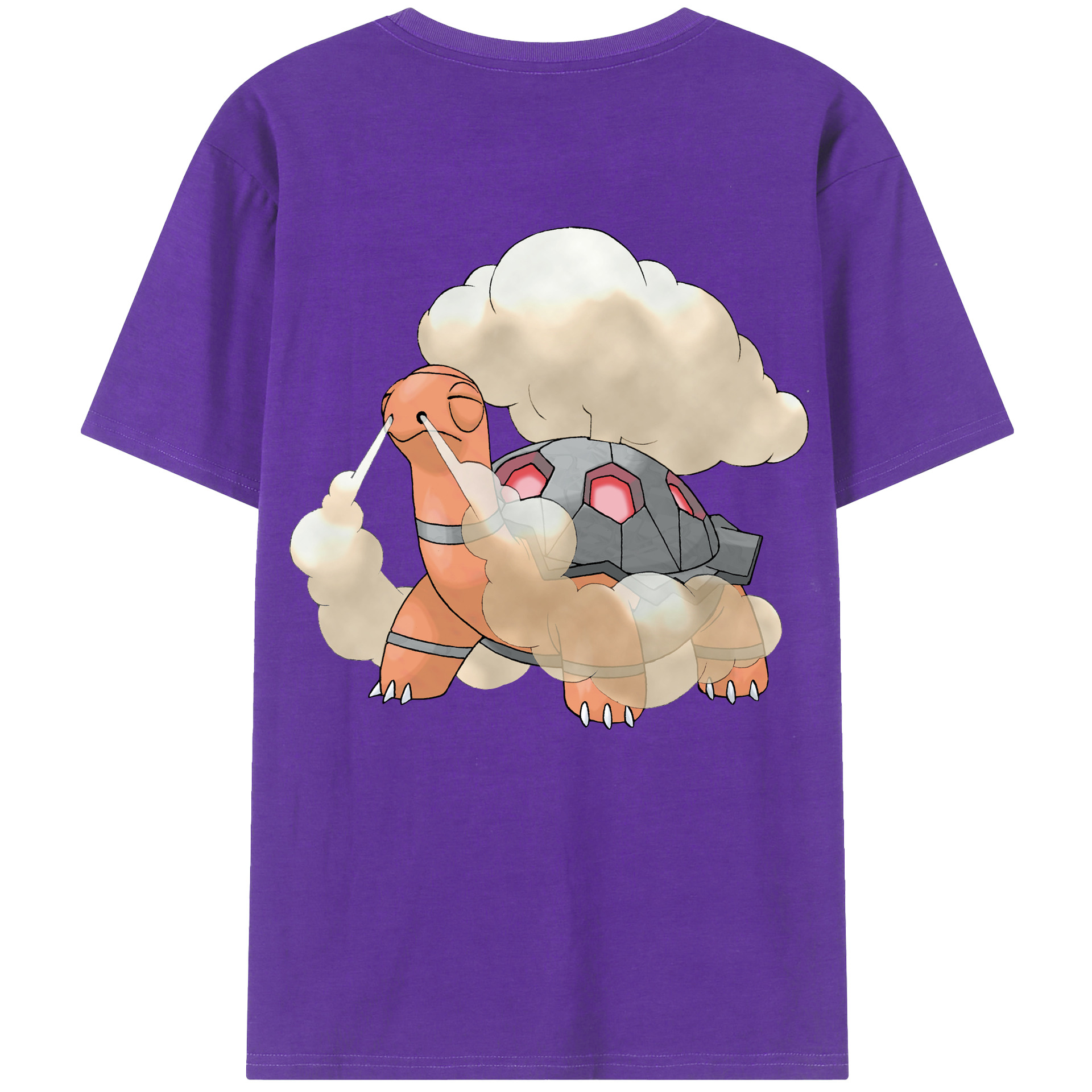 （画像用） ポケットモンスター Pokémon 綿100％半袖Tシャツ（背面プリント）
