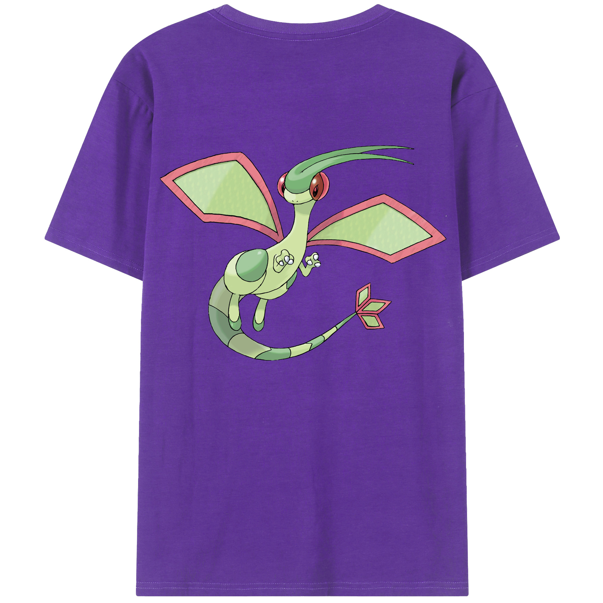 （画像用） ポケットモンスター Pokémon 綿100％半袖Tシャツ（背面プリント）