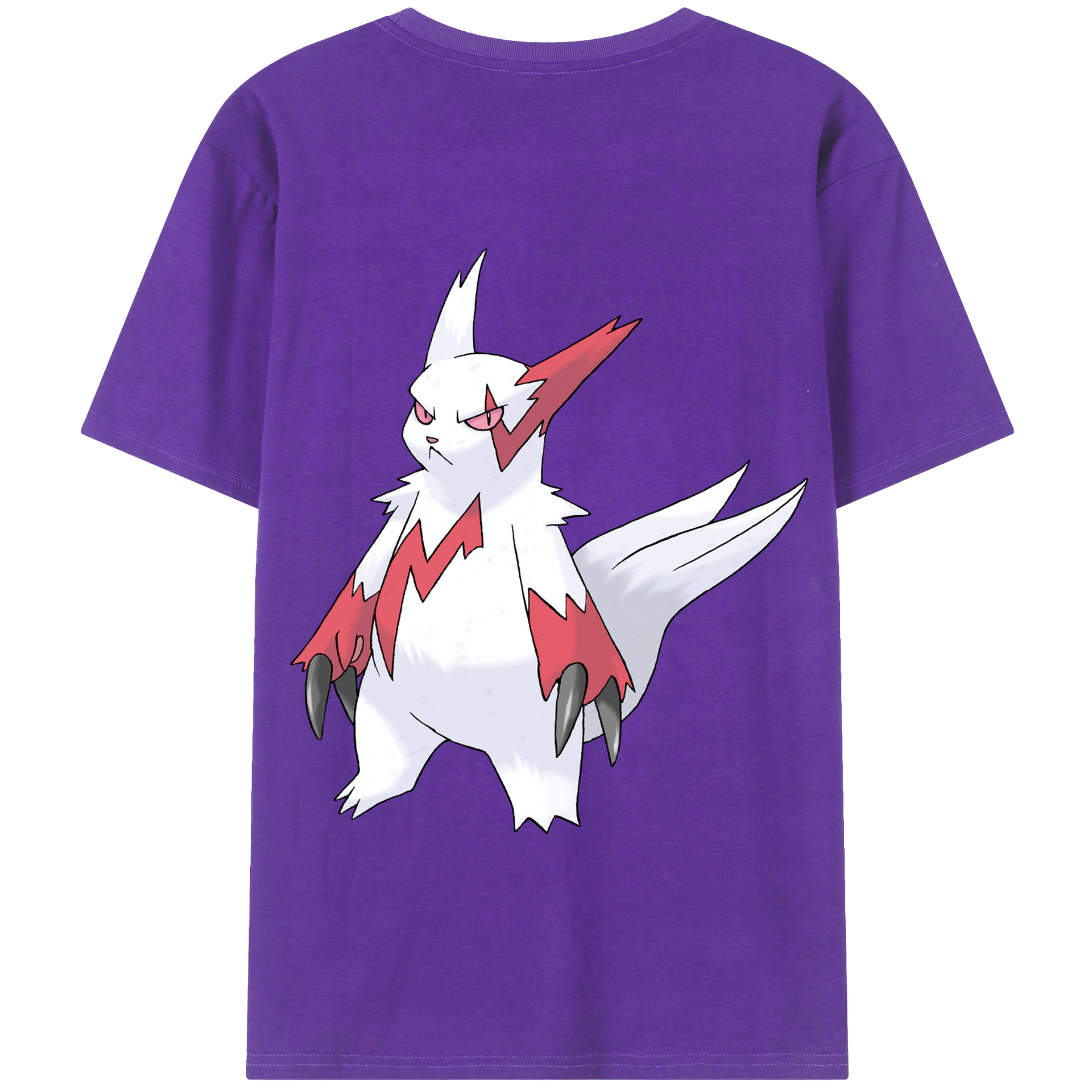 （画像用） ポケットモンスター Pokémon 綿100％半袖Tシャツ（背面プリント）