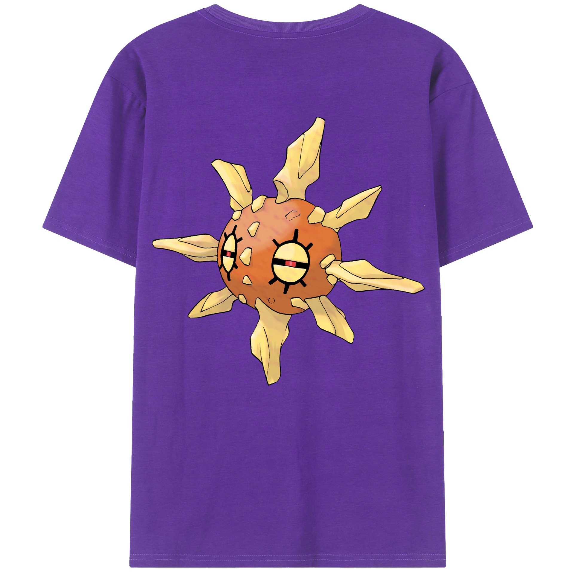 （画像用） ポケットモンスター Pokémon 綿100％半袖Tシャツ（背面プリント）