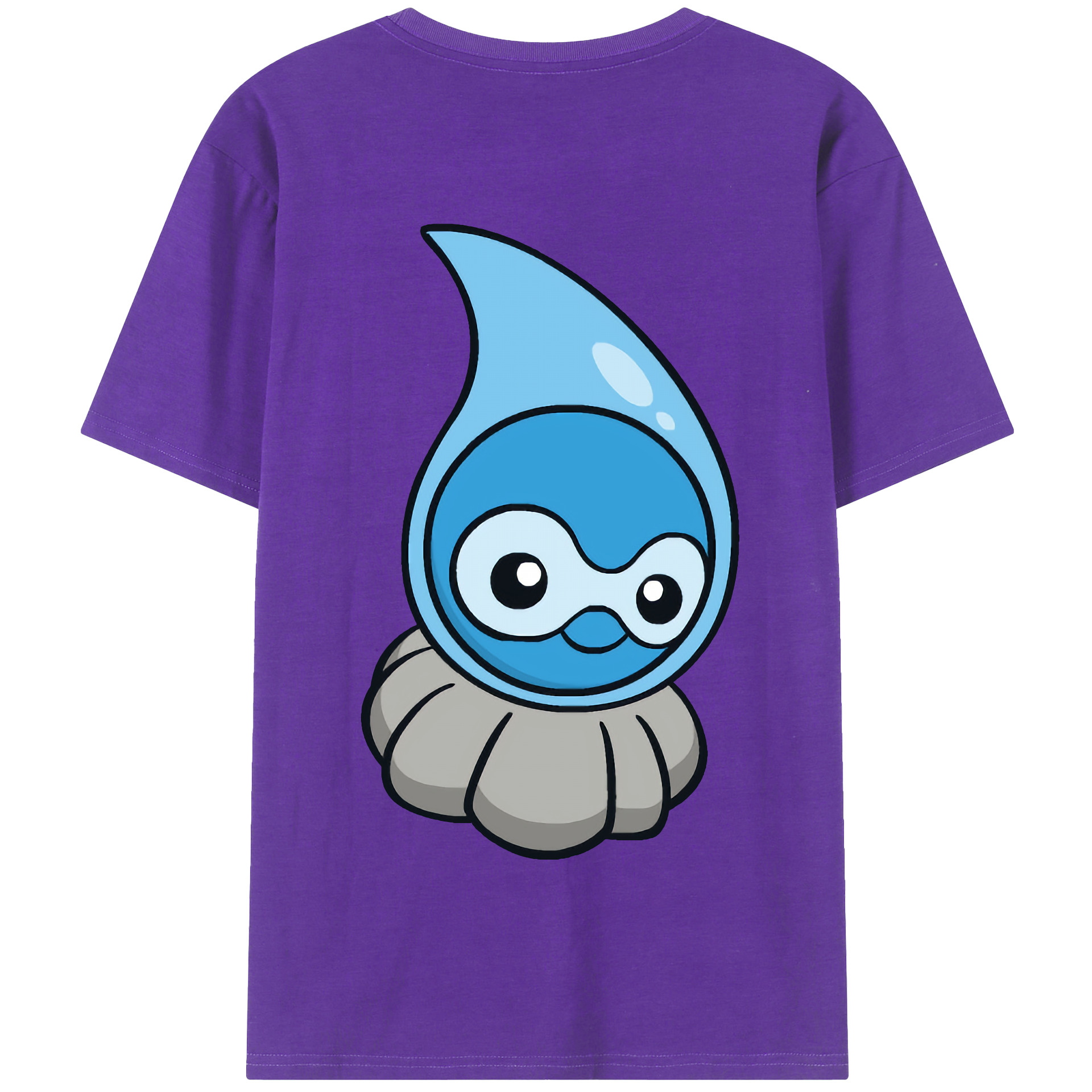 （画像用） ポケットモンスター Pokémon 綿100％半袖Tシャツ（背面プリント）