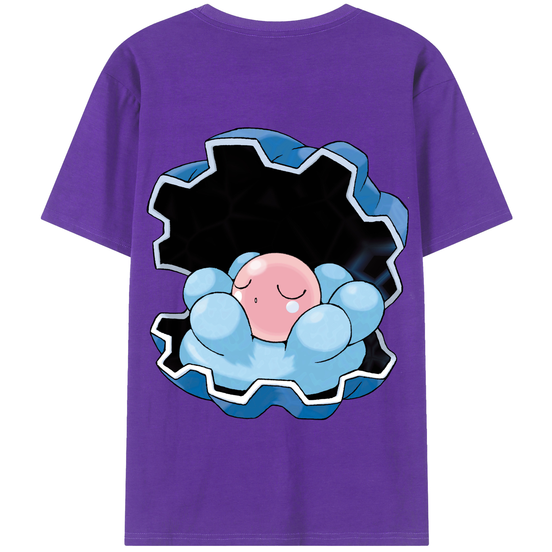 （画像用） ポケットモンスター Pokémon 綿100％半袖Tシャツ（背面プリント）